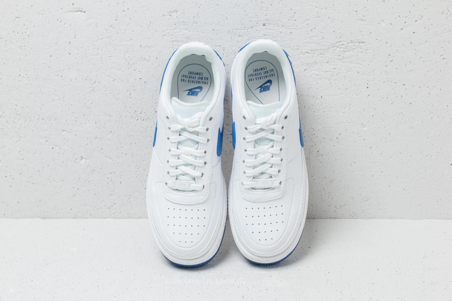 Damen Sneaker und Schuhe Nike Air Force 1 Jester XX Wmns White/ Game Royal