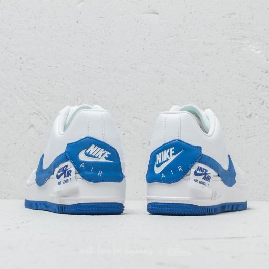 Chaussures et baskets femme Nike Air Force 1 Jester XX Wmns White Game Royal Footshop