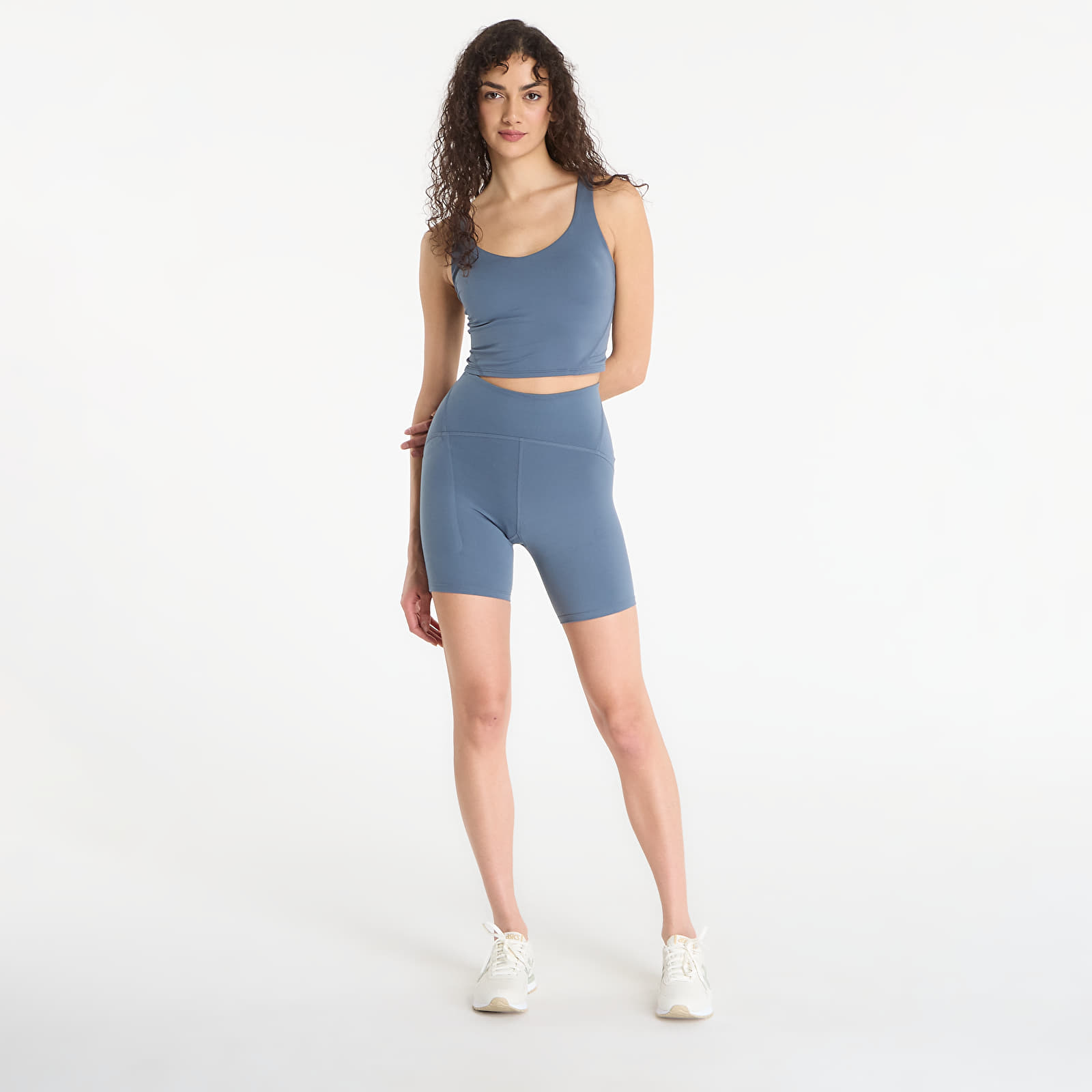 Dámske podprsenky The North Face Jaida Long Line Bra Granite Grey