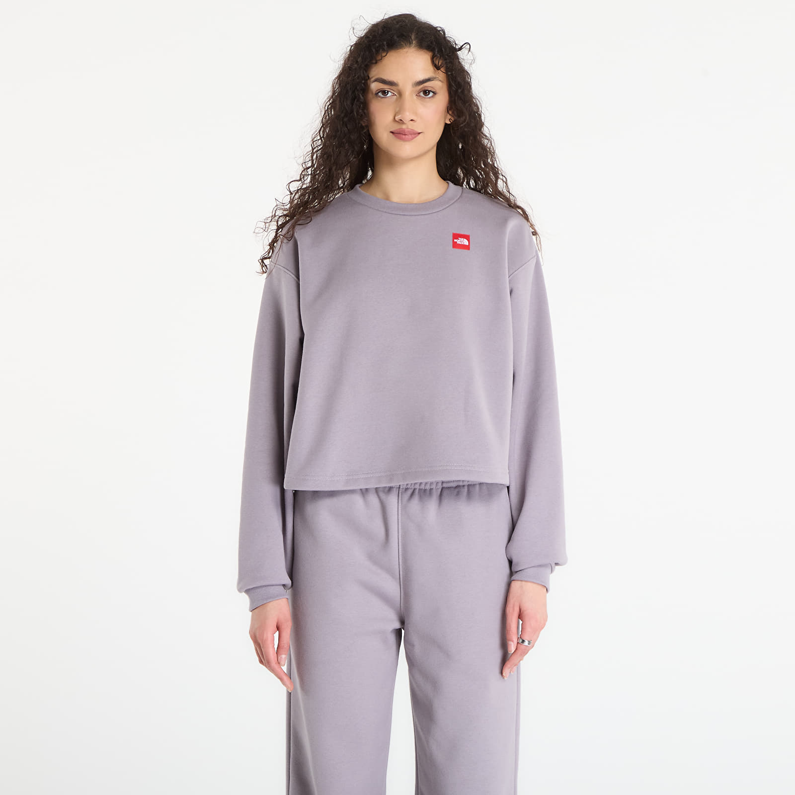 Hættetrøjer til kvinder The North Face Redbox Crew Transcendent Grey