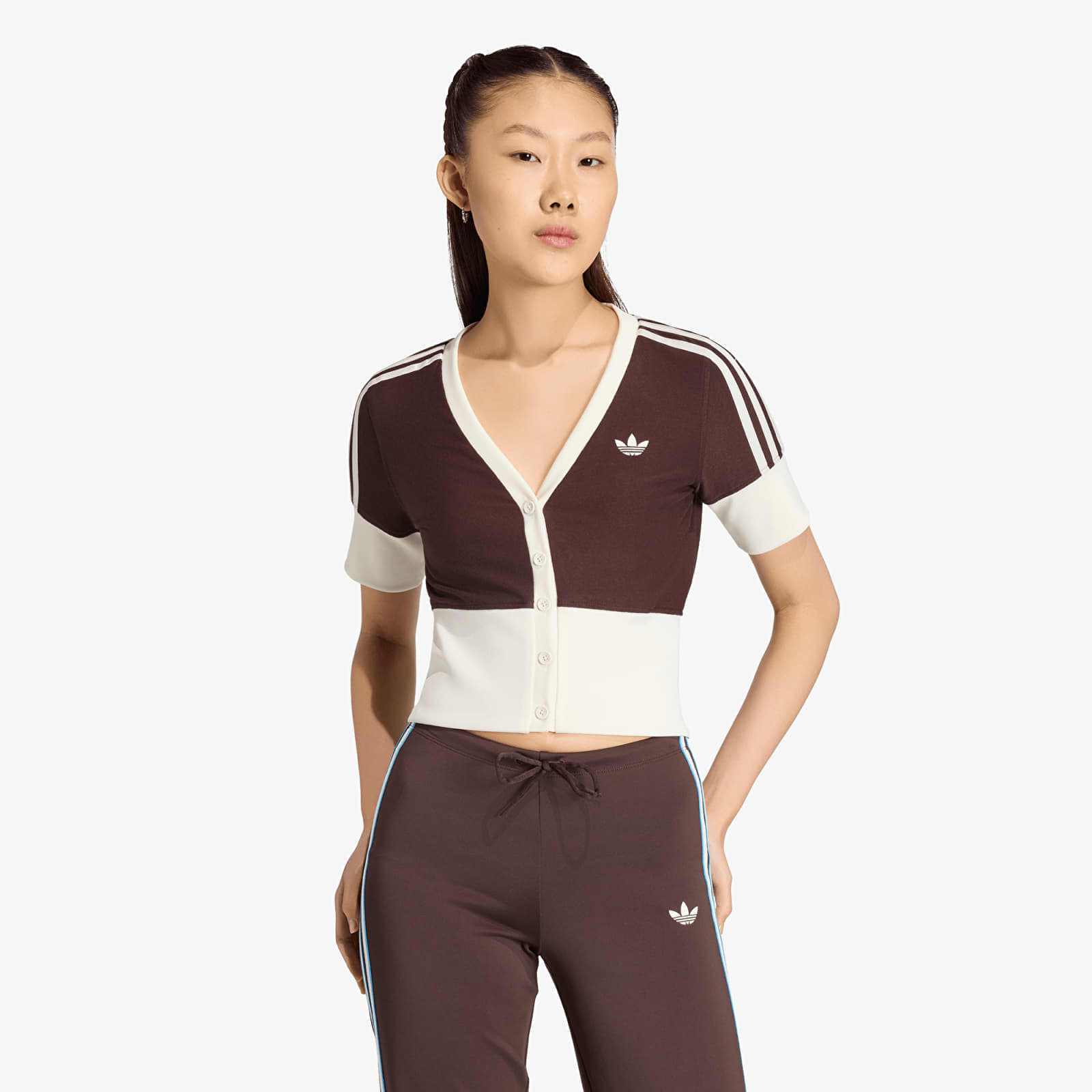 Тениска adidas V-Neck Shirt Auco XS