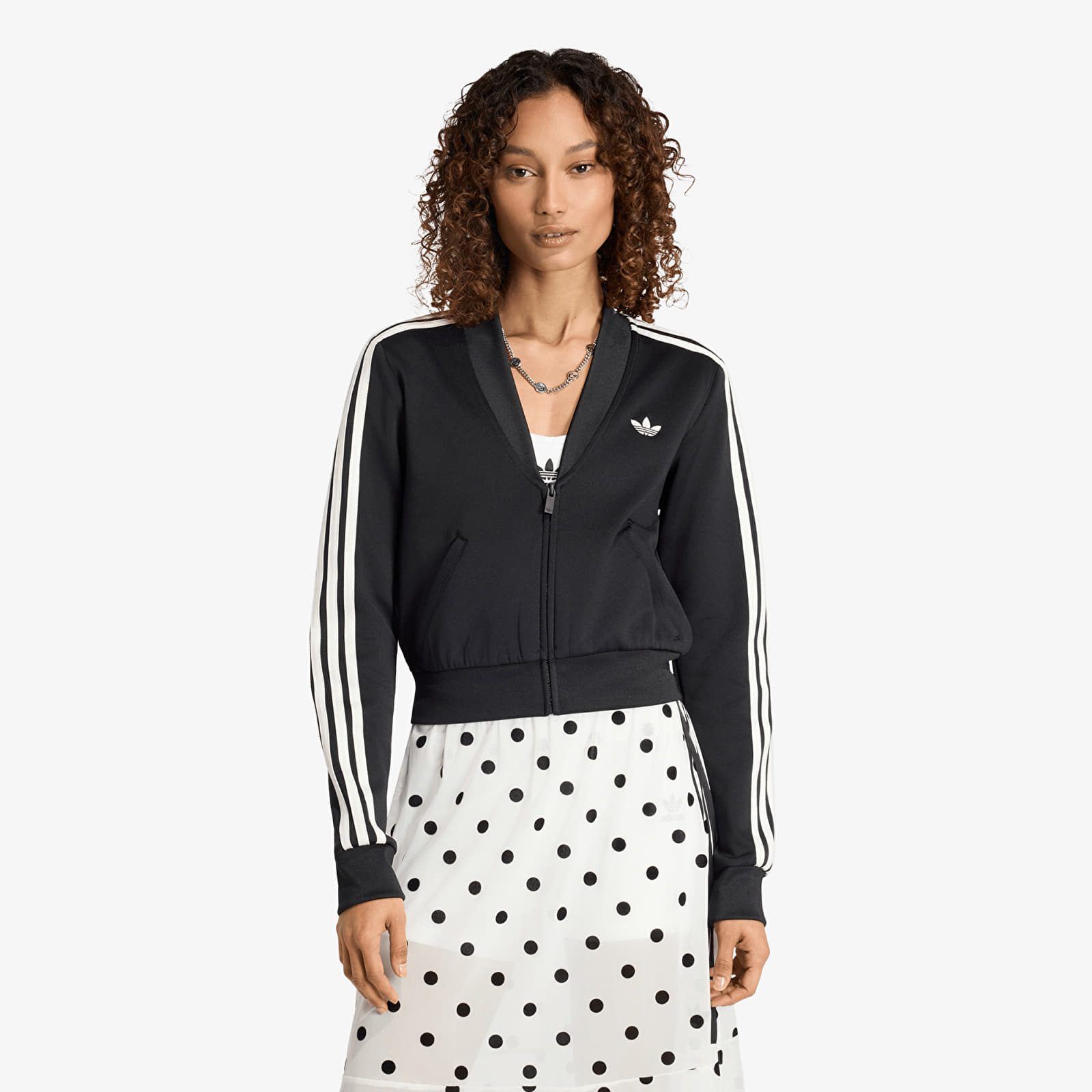 Φούτερ adidas V-Neck Sst Tt Black