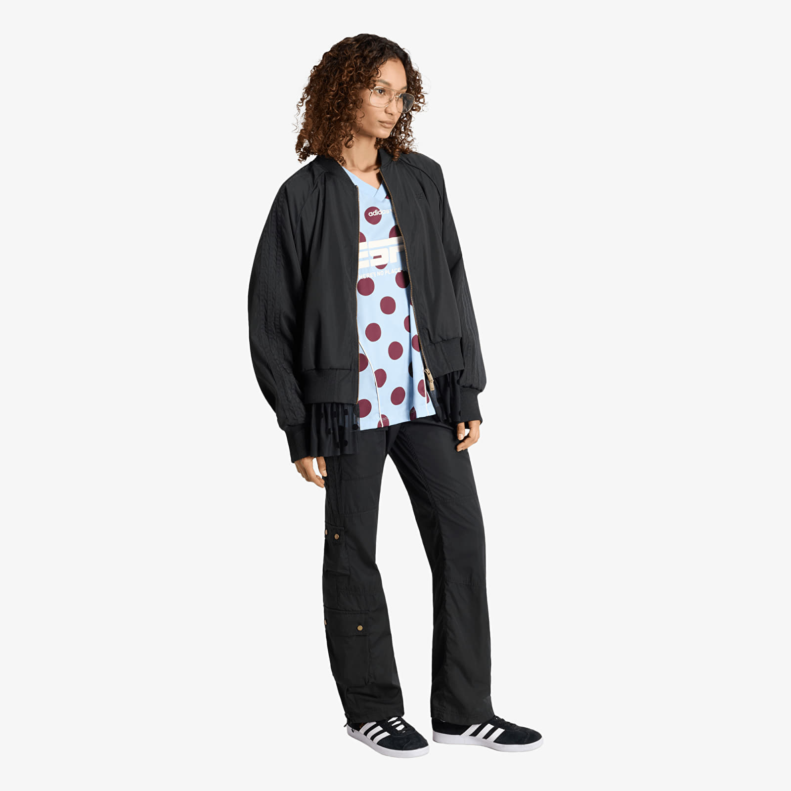 Μπουφάν adidas Bomber Jacket Black