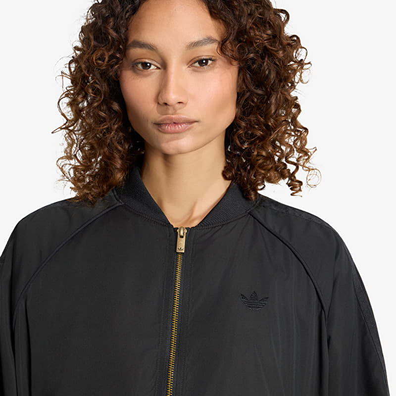 Women's jackets adidas Layered Bomber Jacket Black (KV1187) | Footshop