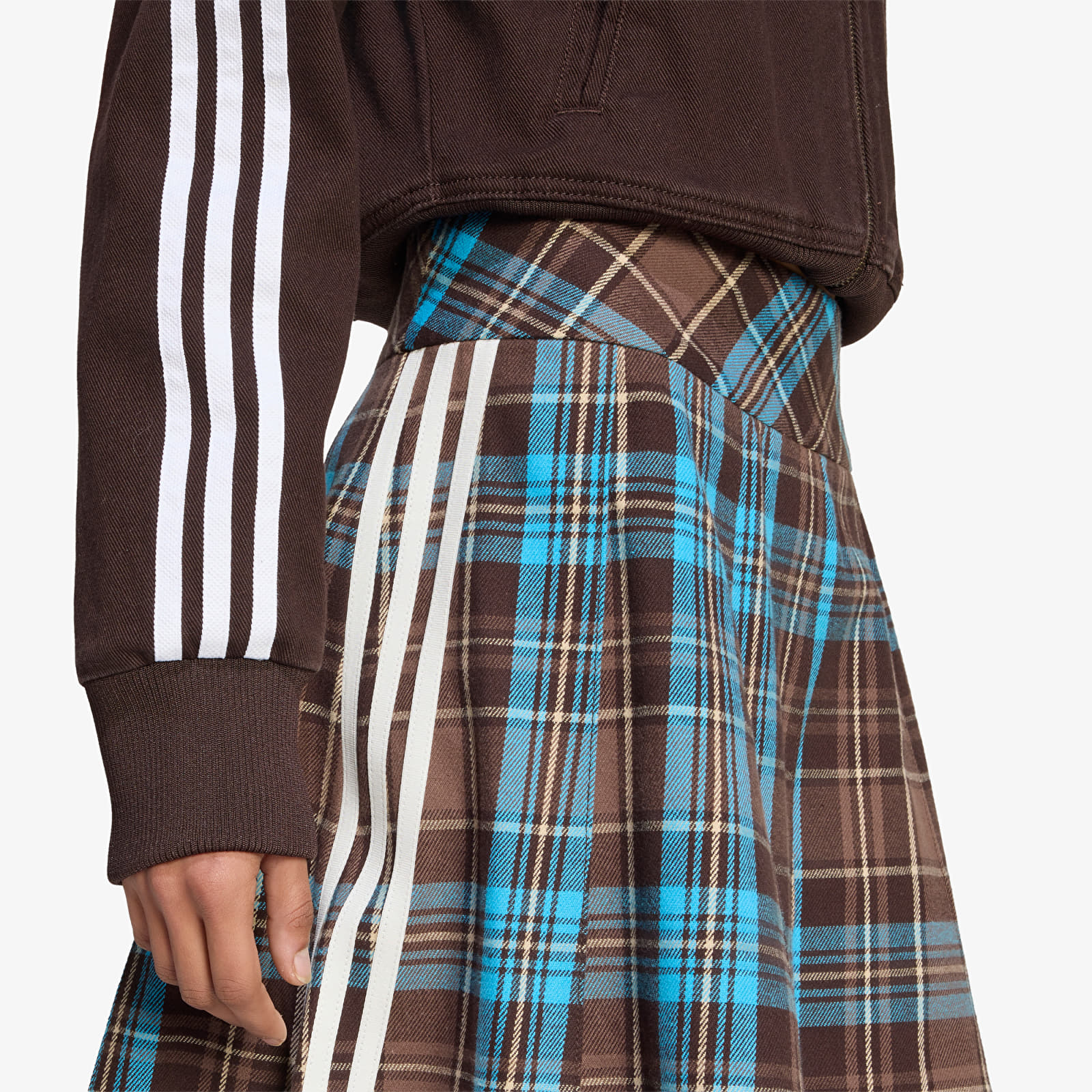 Skjørt adidas Gfx Check Skirt Multicolor