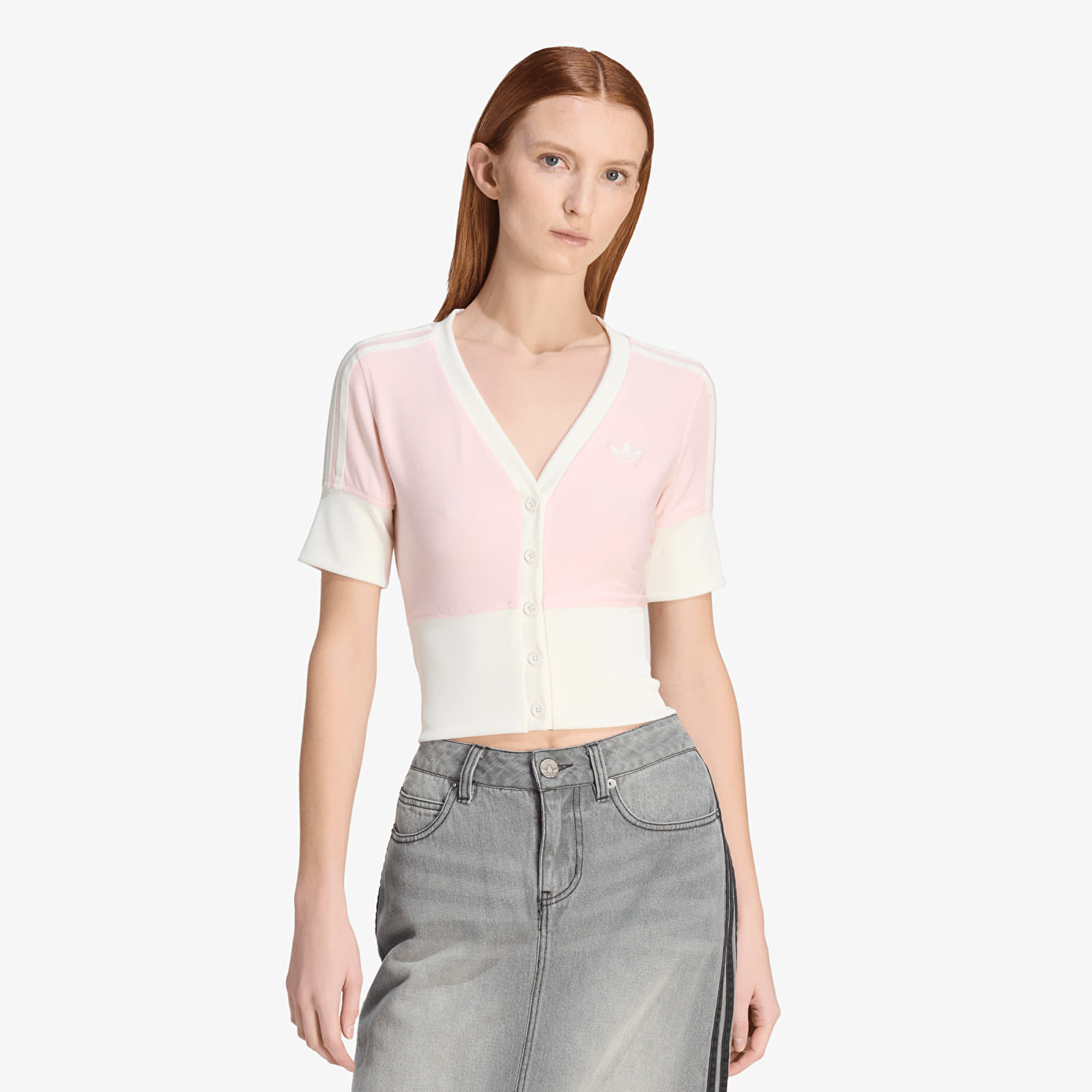 Тениска adidas V-Neck Shirt Sanpin S