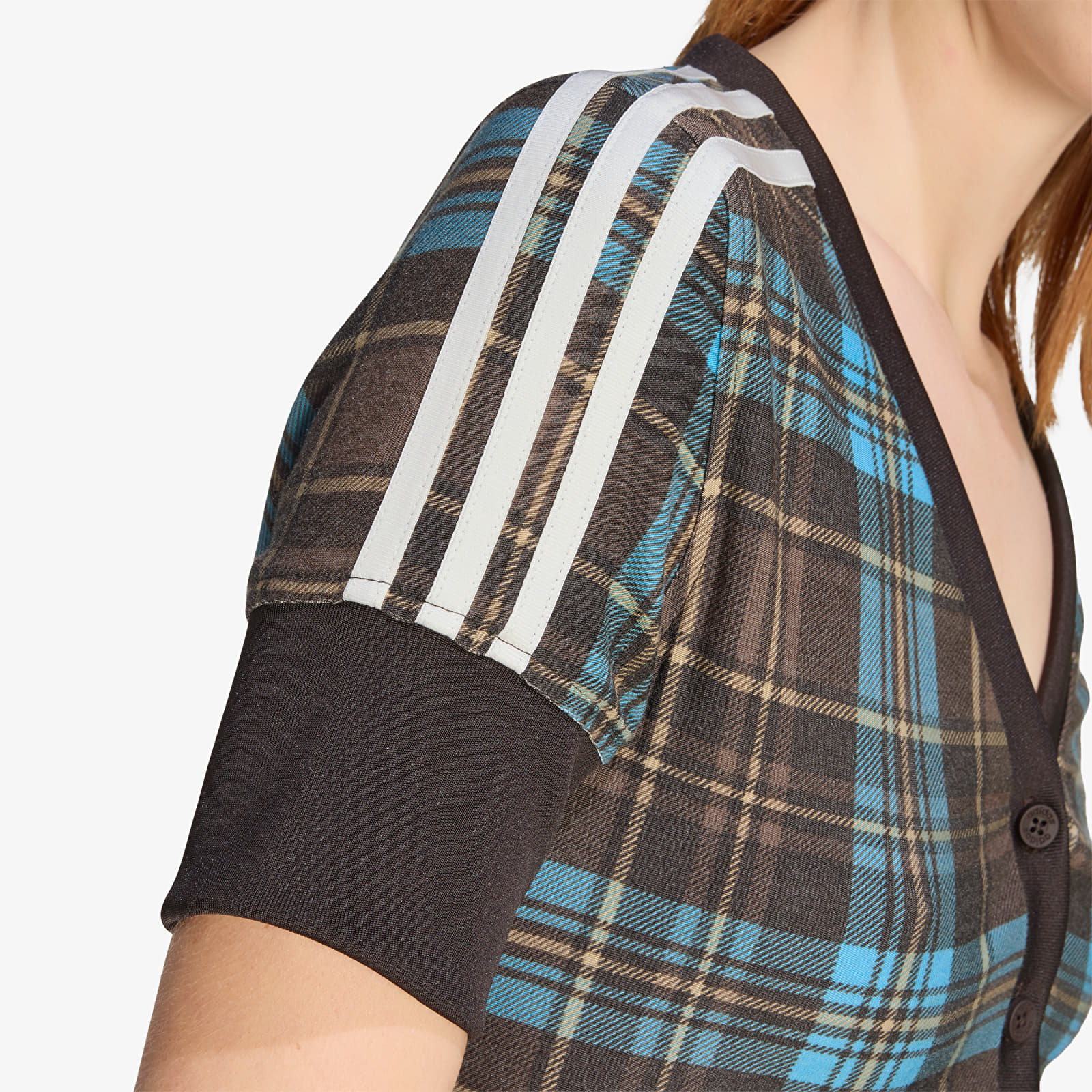 Tricouri adidas V-Neck Check Multicolor