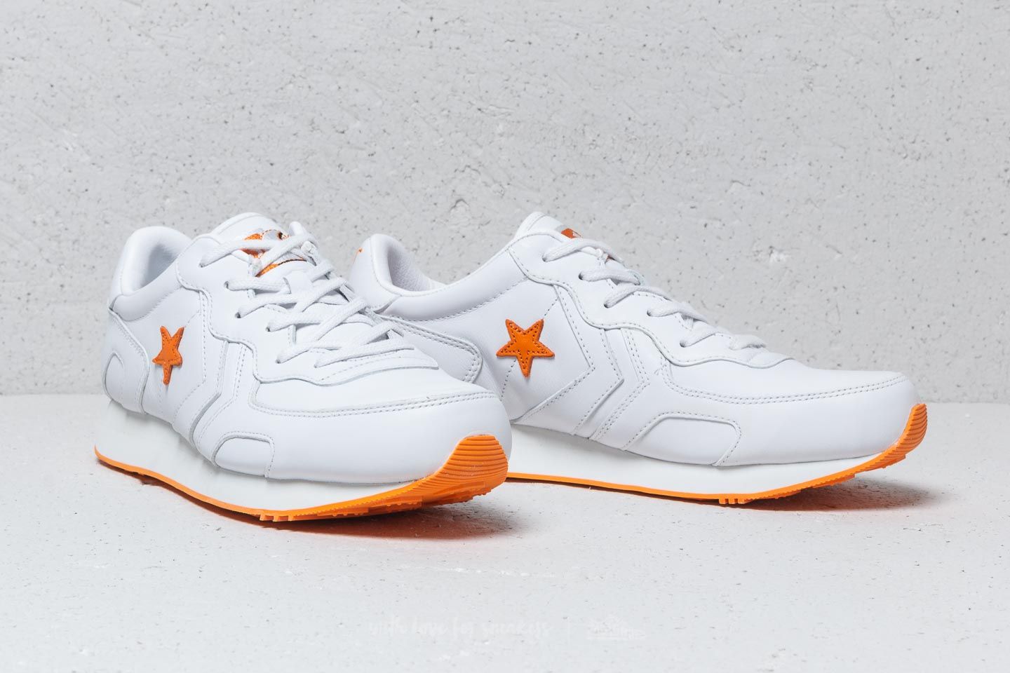 Men s shoes Converse x Illegal Civilization Thunderbolt OX White Orange White Footshop