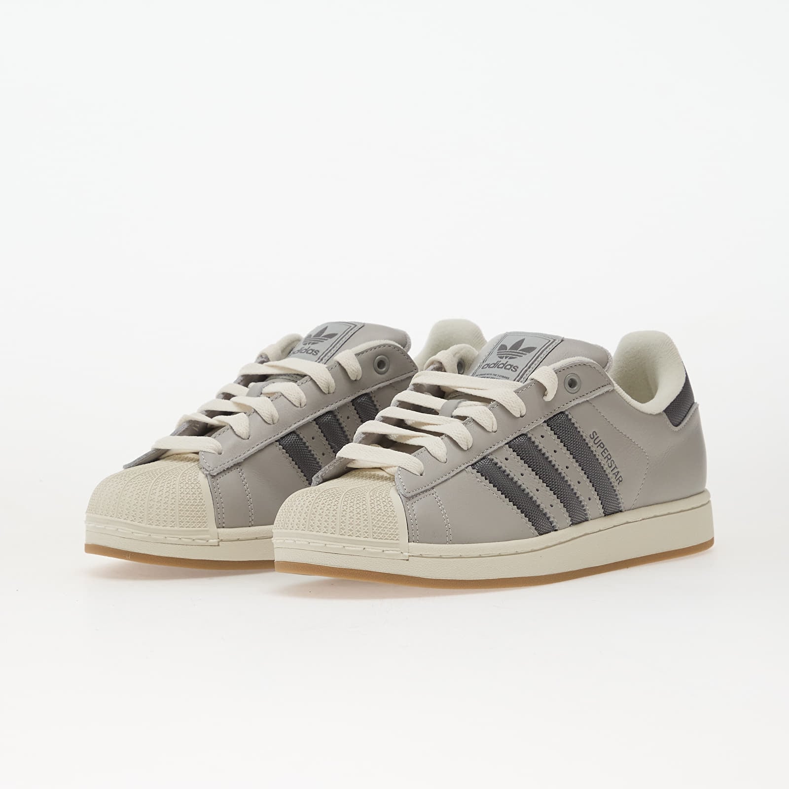 Herren Sneaker und Schuhe adidas Superstar II Grey Two/ Grey Four/ Off White