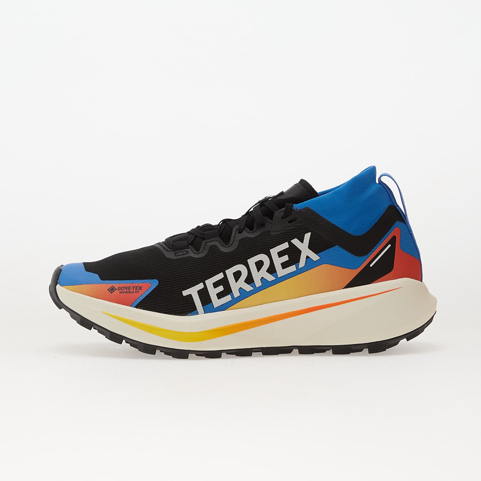 Herren Sneaker und Schuhe adidas Terrex Agravic Gtx Trail Running Core Black/ Ftwr White/ Ray Blue