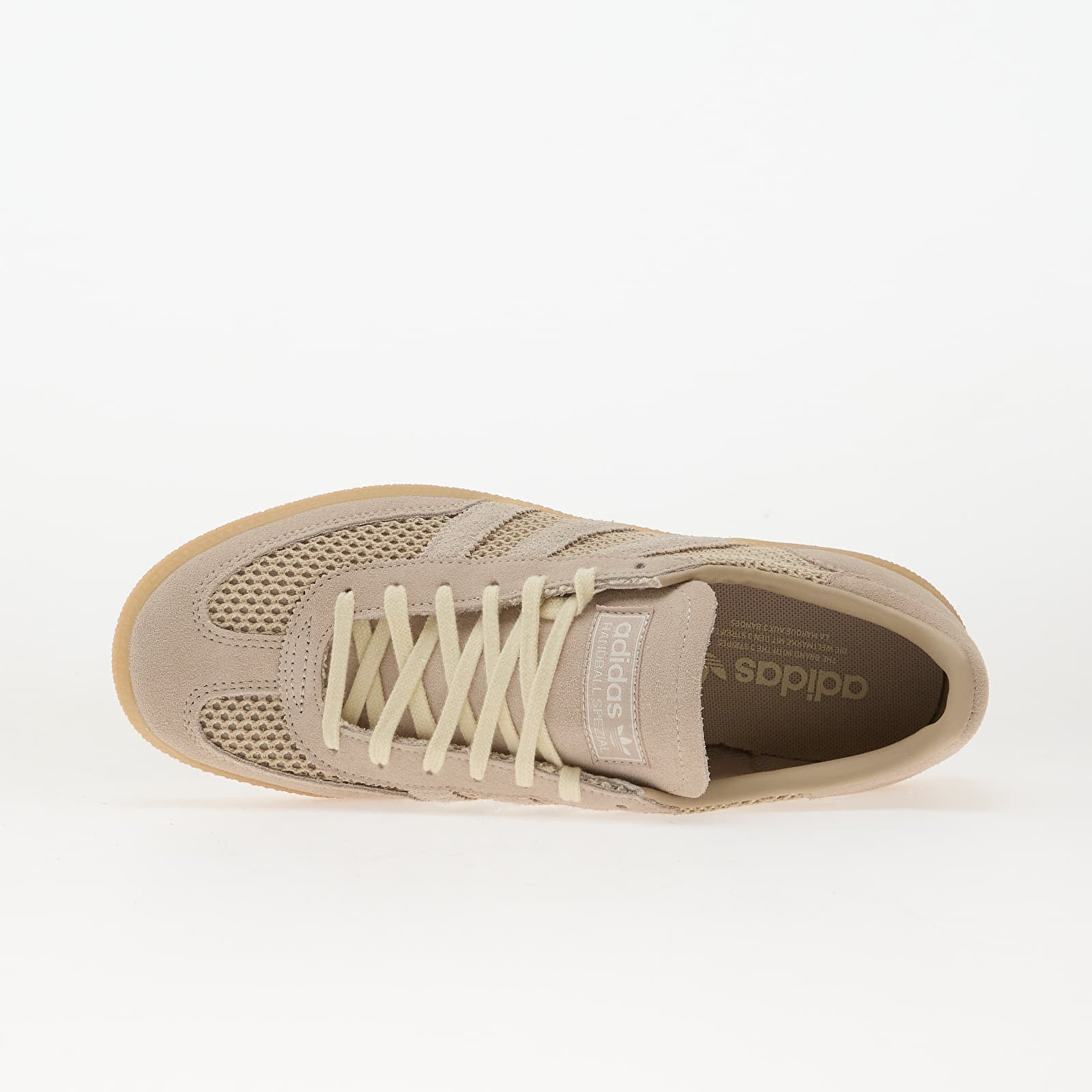 Naisten kengät adidas Handball Spezial W Wonder Beige/ Crew White/ Gum