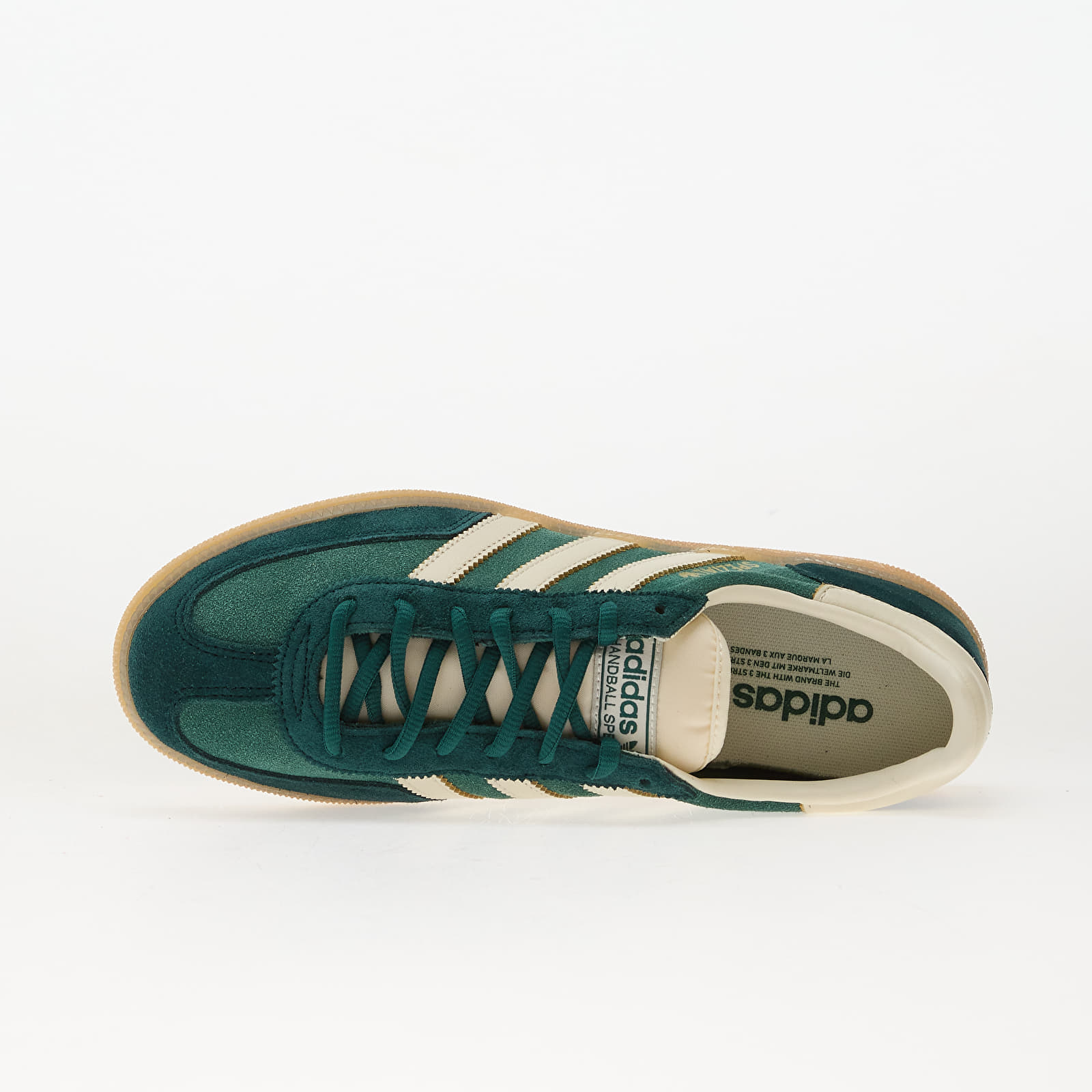 Herren Sneaker und Schuhe adidas Handball Spezial Collegiate Green/ Off White/ Aura Ivy