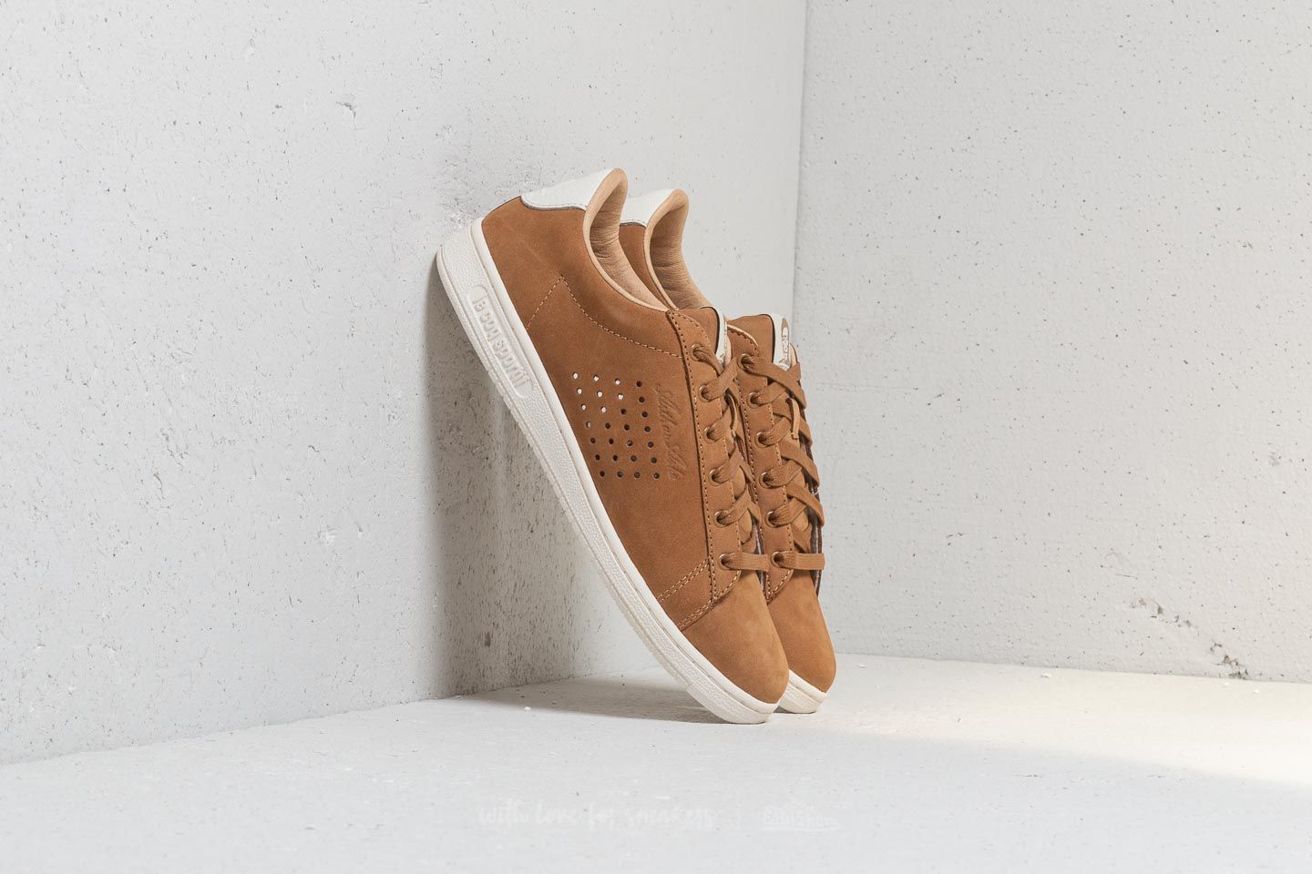 Men's shoes Le Coq Sportif Arthur Ashe Lunettes Tan Sesame