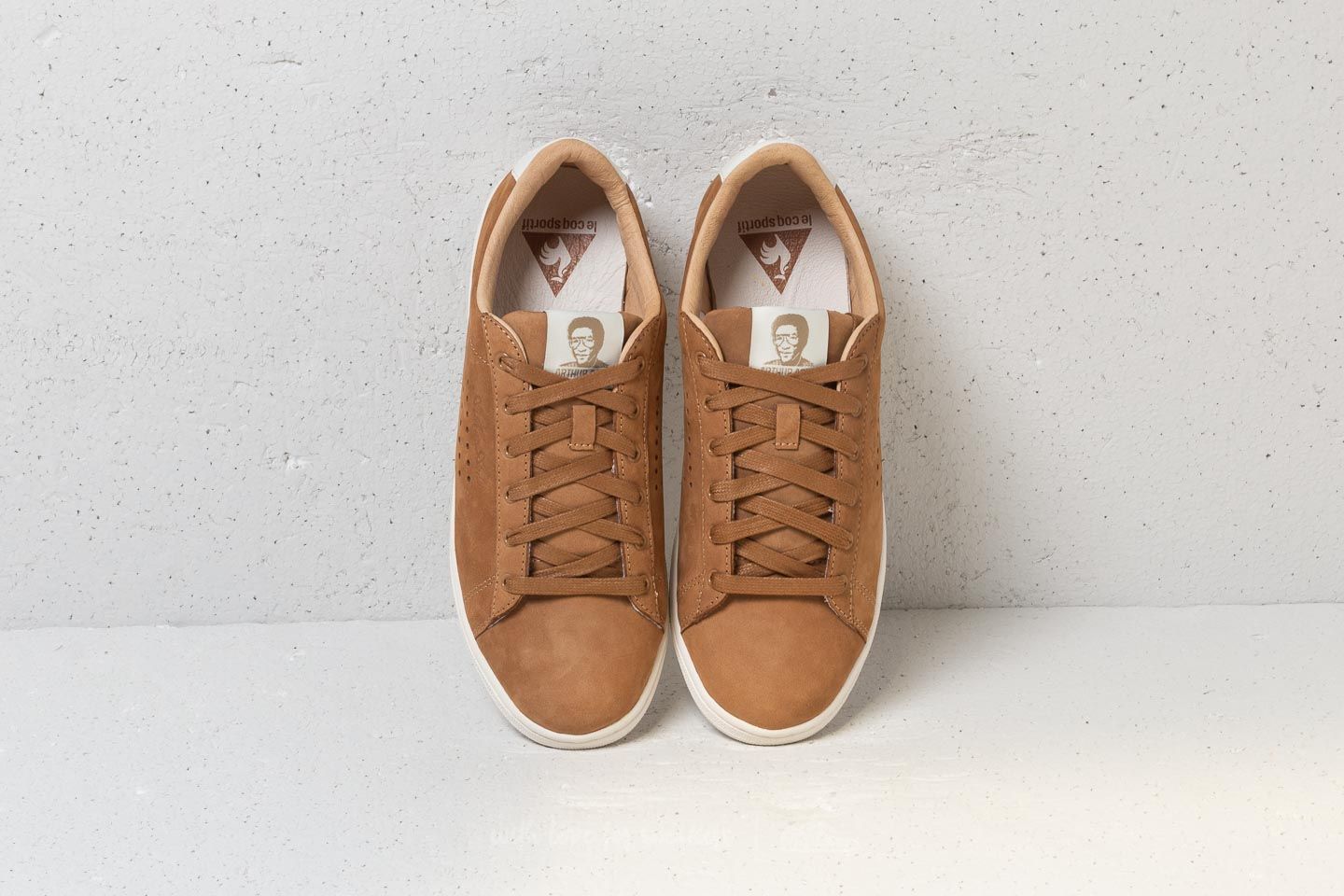 Men's shoes Le Coq Sportif Arthur Ashe Lunettes Tan Sesame