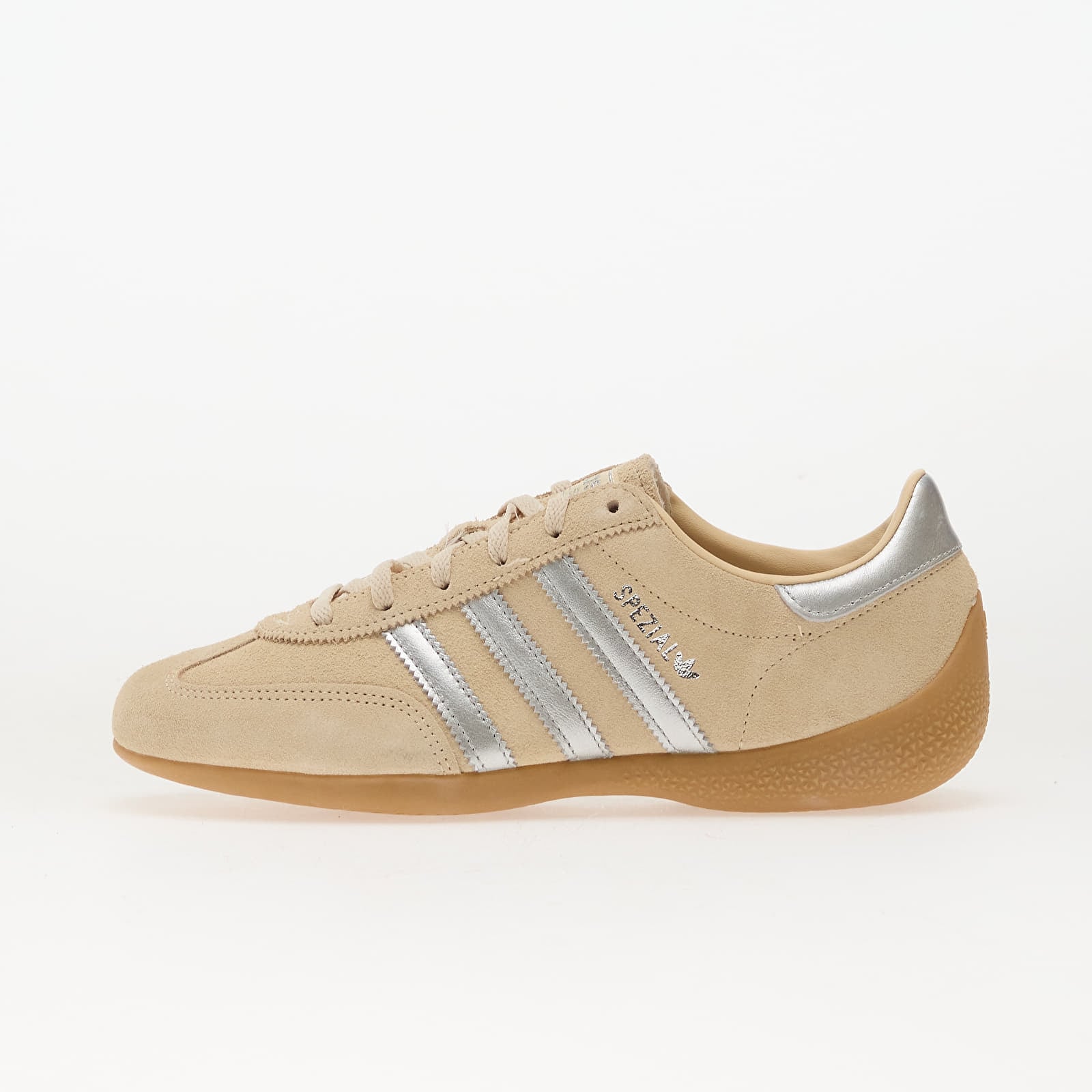 Dámske topánky a tenisky adidas Handball Spezial Lo Pro W Sand Strata/ Silver Metallic/ Gum