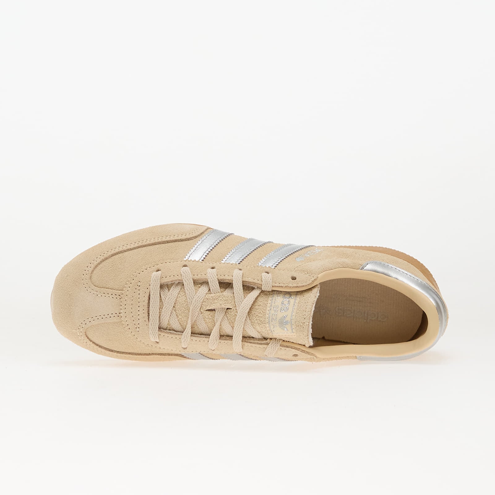 Dámske topánky a tenisky adidas Handball Spezial Lo Pro W Sand Strata/ Silver Metallic/ Gum