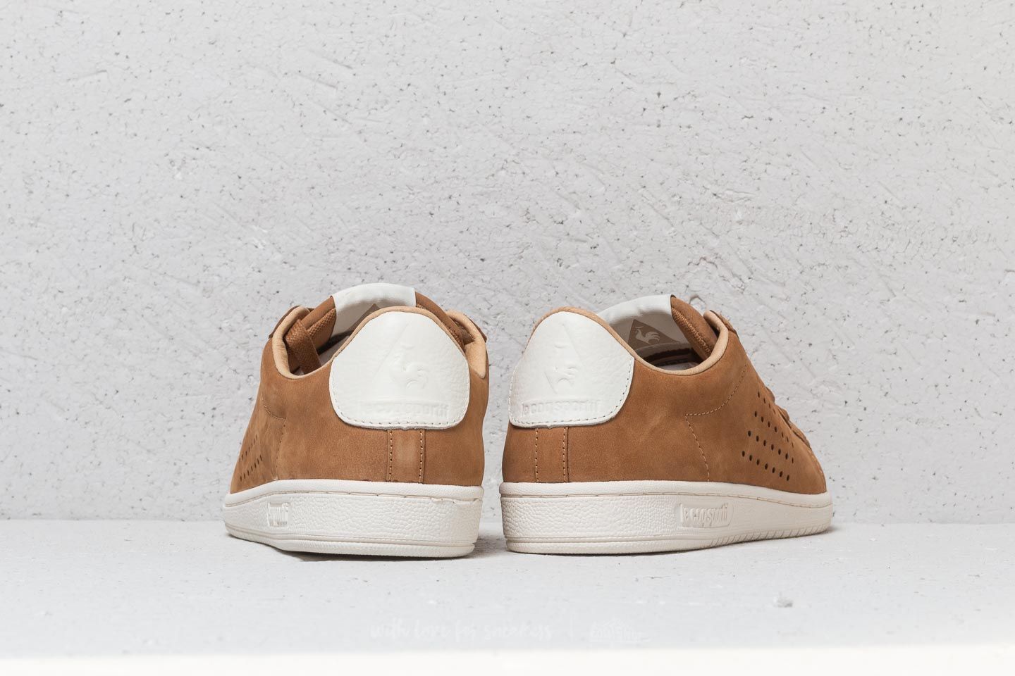 Men's shoes Le Coq Sportif Arthur Ashe Lunettes Tan Sesame