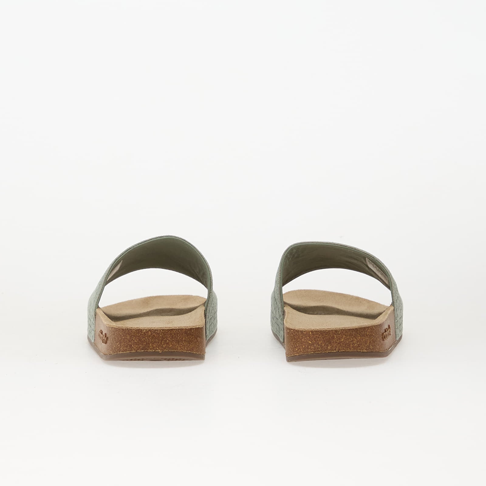 Herren Sneaker und Schuhe adidas Adilette Rs Silver Green/ Cardboard/ Gum5