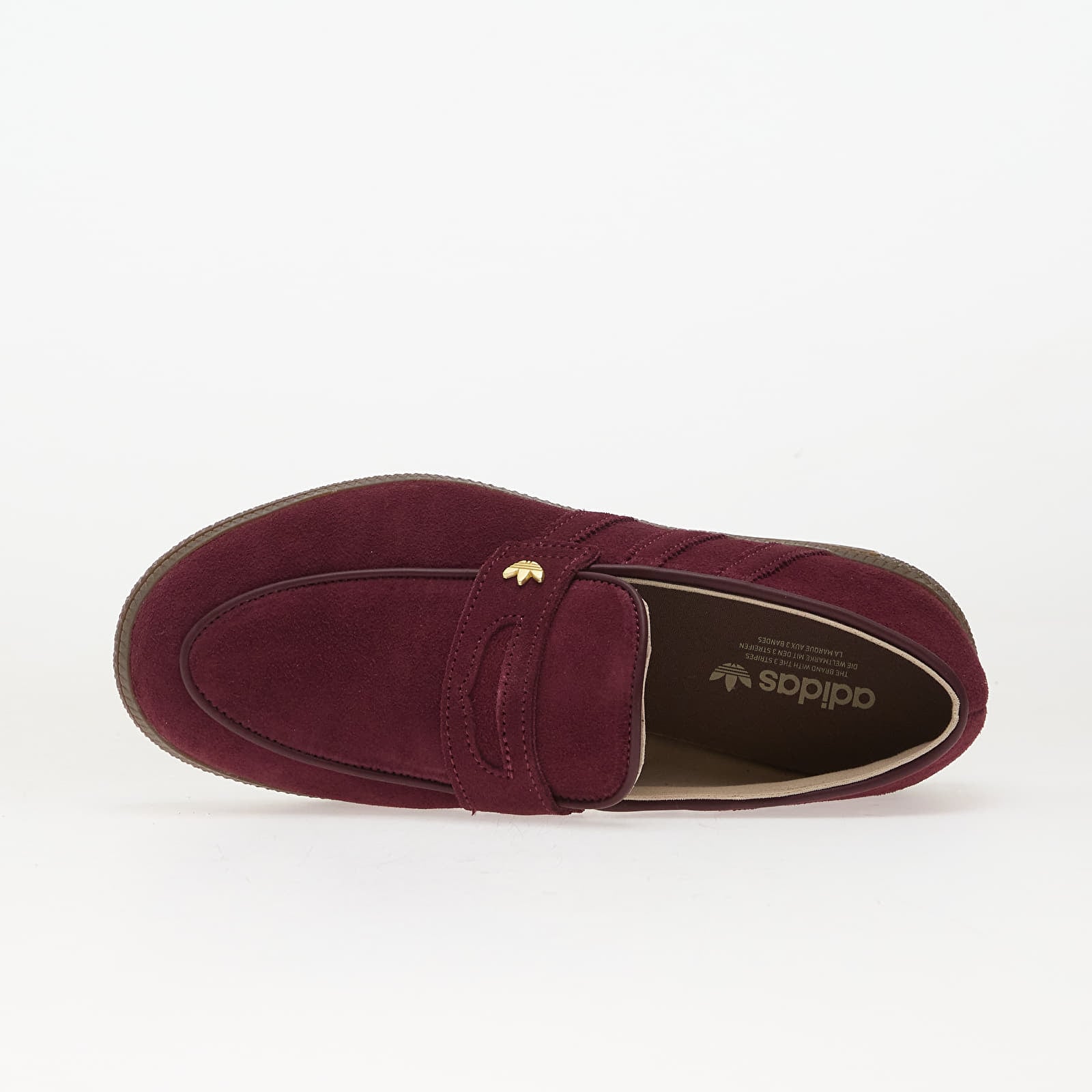 Sko til kvinder adidas Handball Spezial Loafer W Maroon/ Maroon/ Gum5
