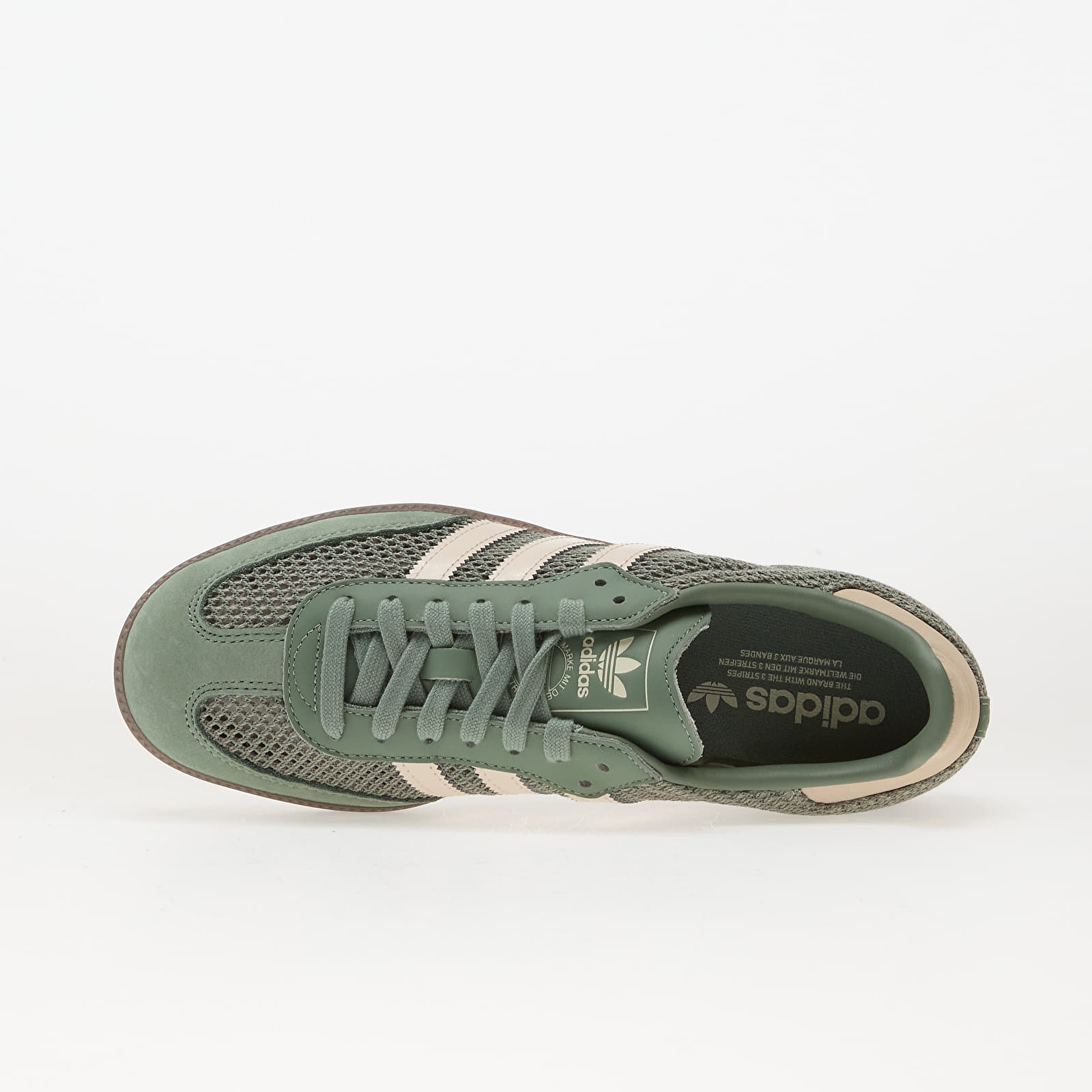 Women's shoes adidas Samba Og W Silver Green/ Wonder White/ Gold Metallic