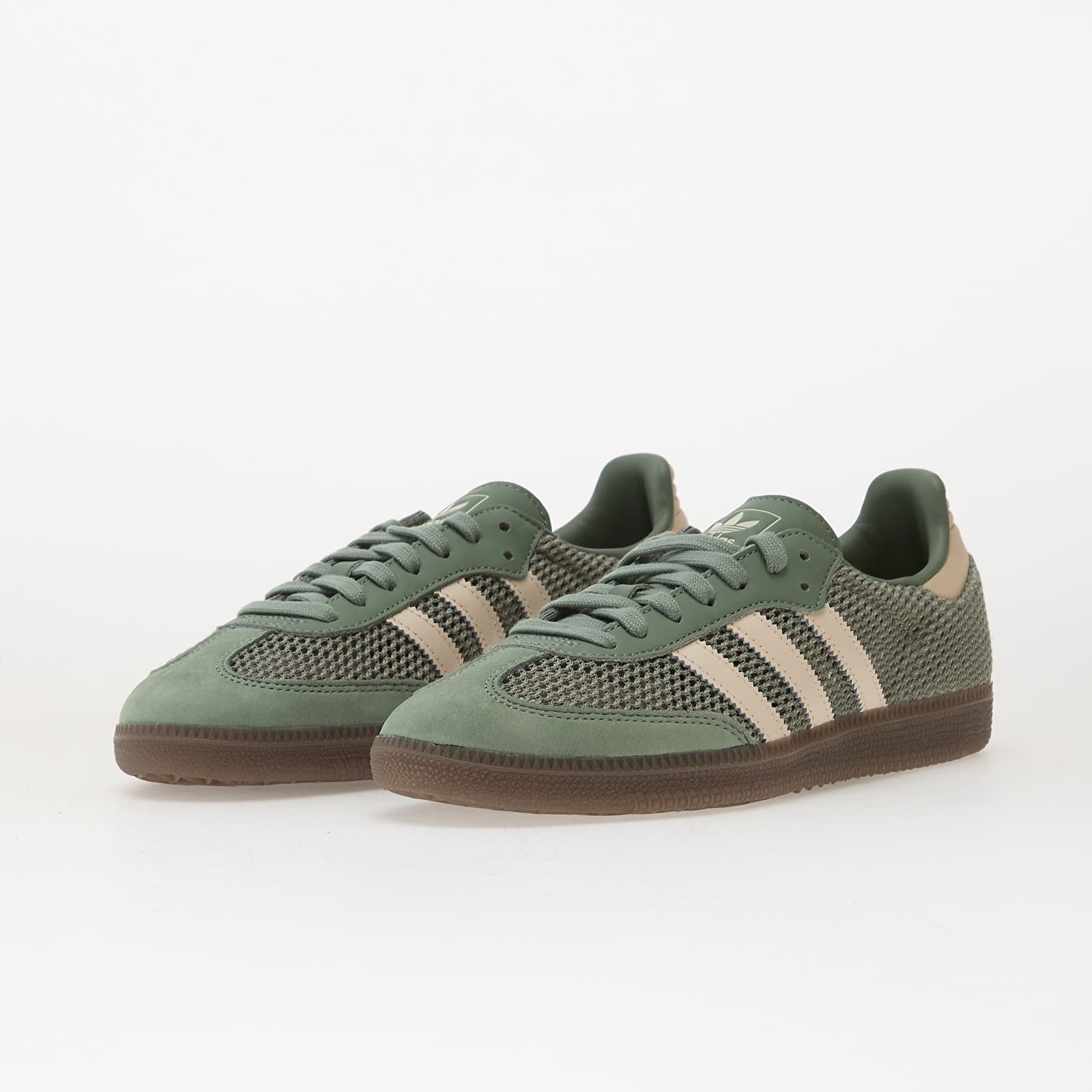 Women's shoes adidas Samba Og W Silver Green/ Wonder White/ Gold Metallic