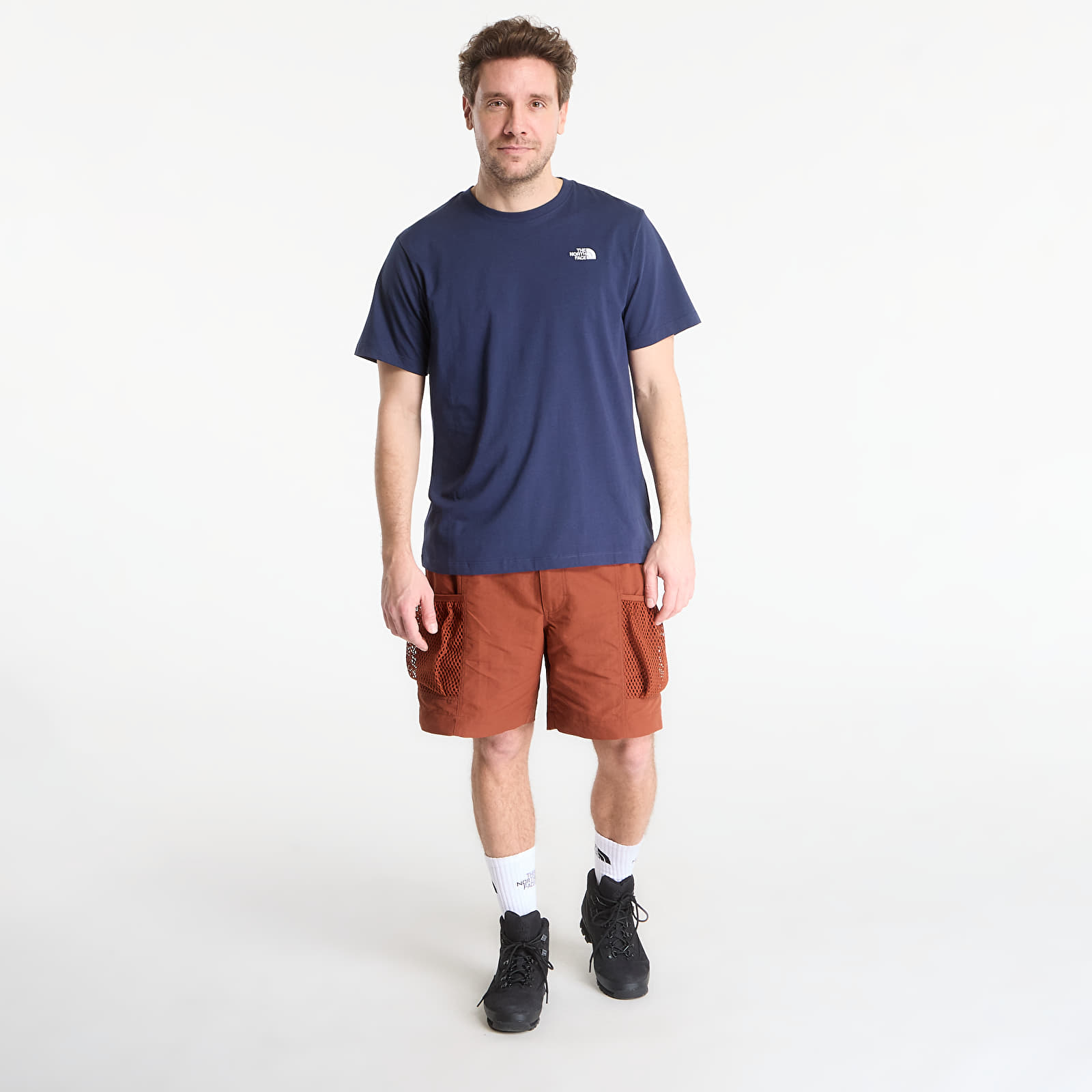 Männer T-Shirts The North Face Evolution Simple Dome Short Sleeve Tee Summit Navy
