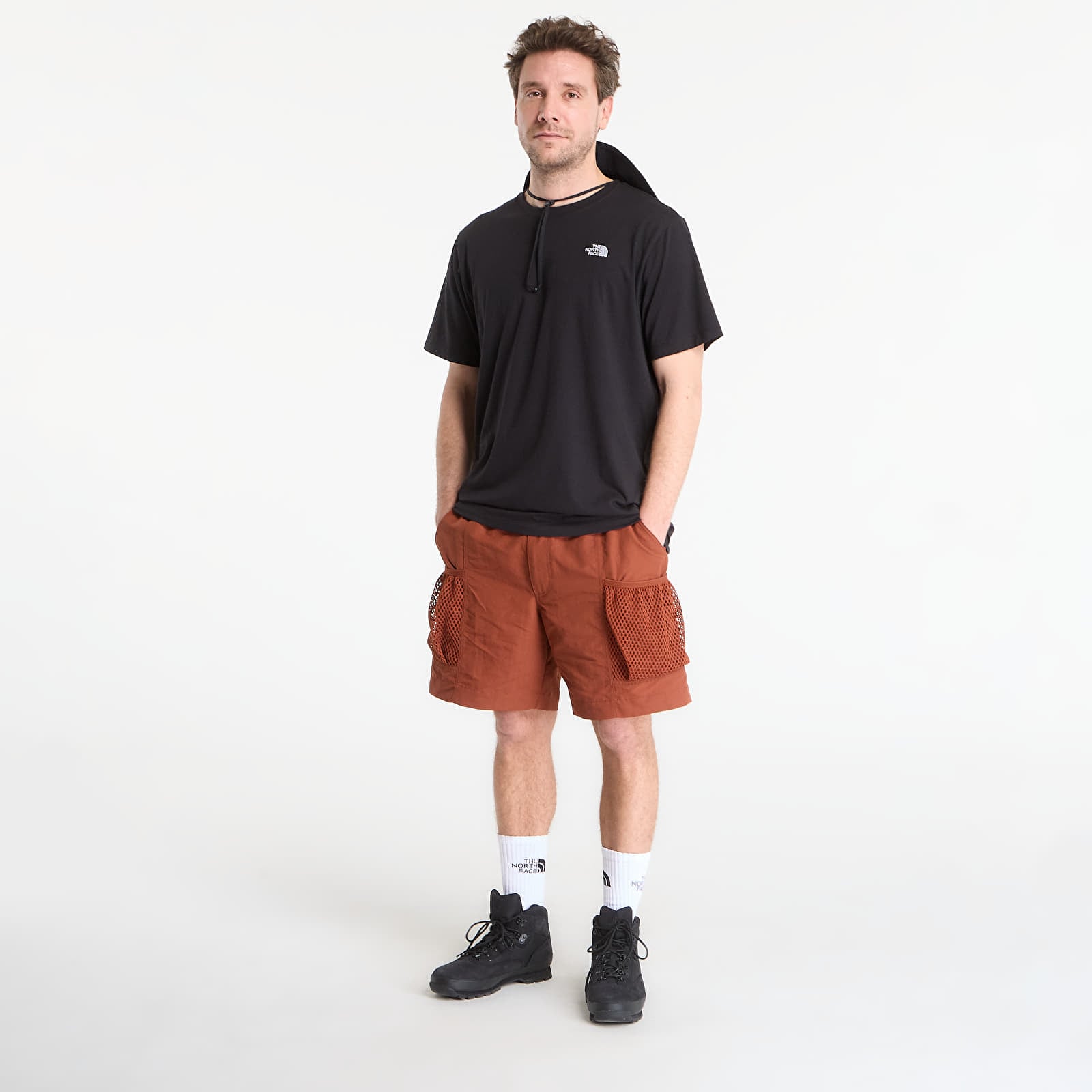 T-shirts för män The North Face Evolution Simple Dome Short Sleeve Tee TNF Black