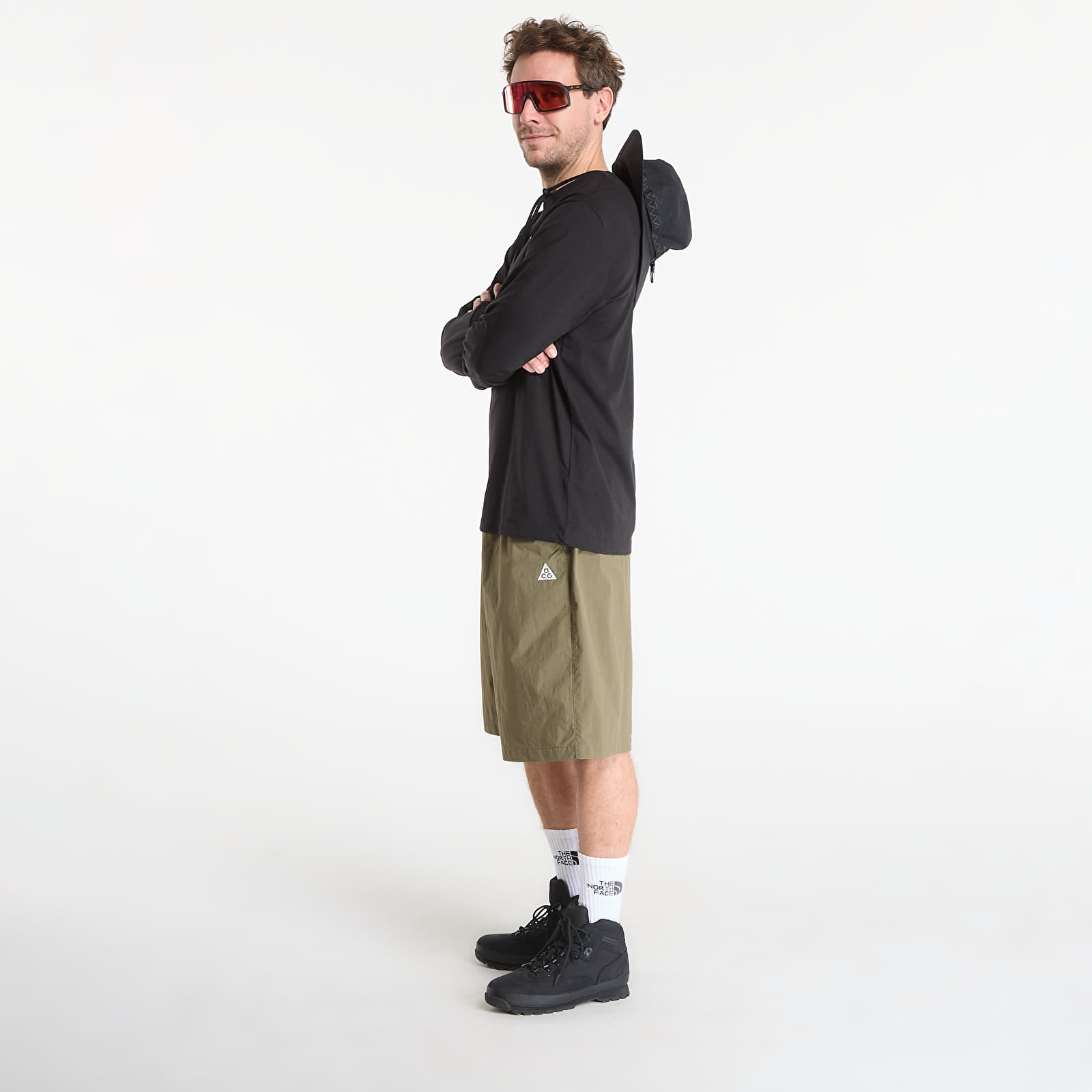 Pánske tričká The North Face Evolution Simple Dome Long Sleeve Tee TNF Black