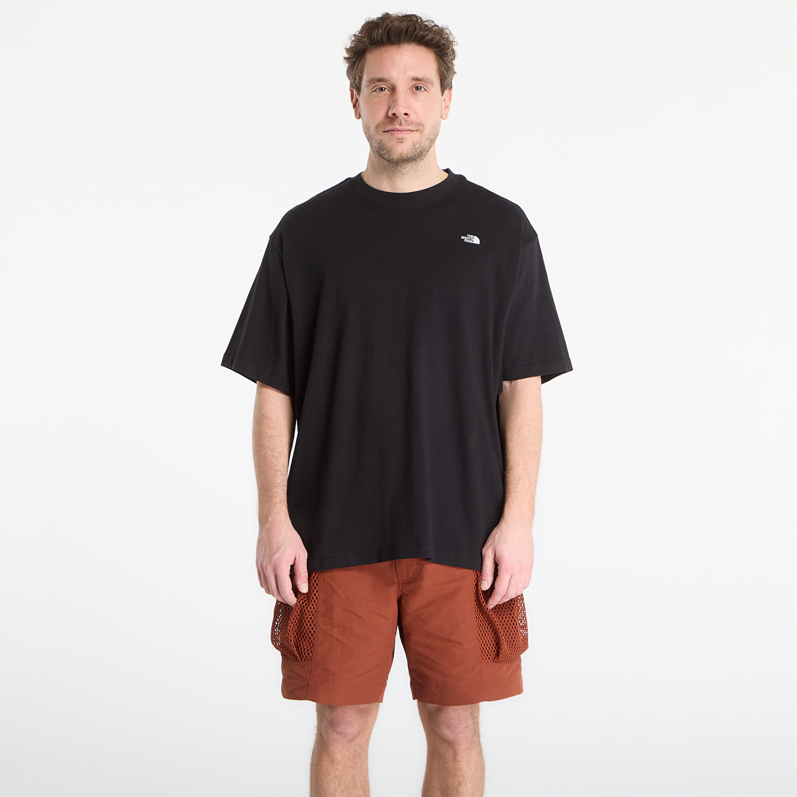Тениска The North Face TNF Essential Simple Dome Os Ss Tee TNF Black M