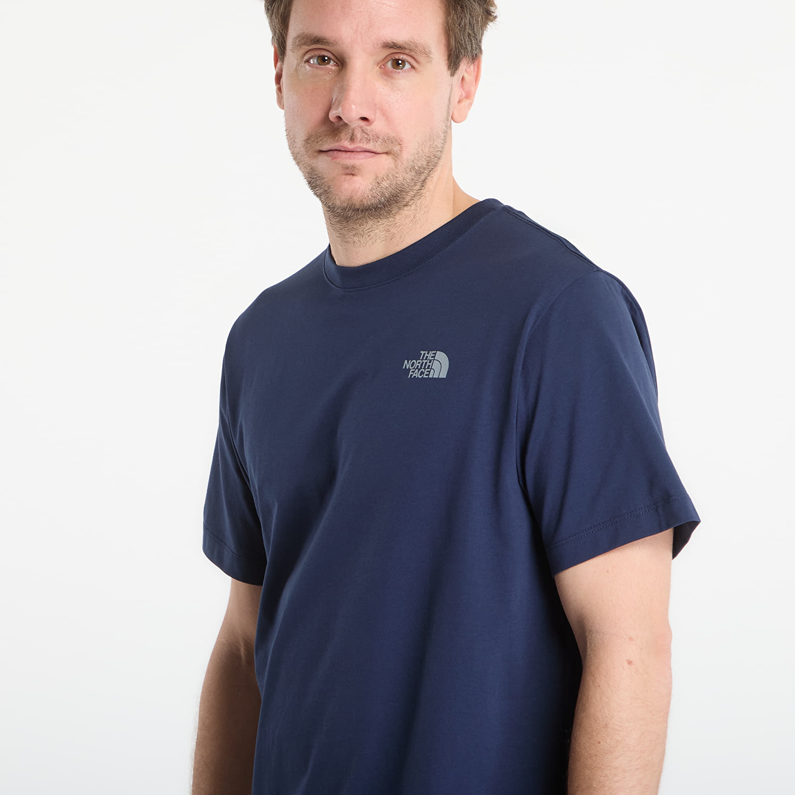Vyriški marškinėliai The North Face Mountain Sketch Regular Short Sleeve Tee-Graphic Summit Navy