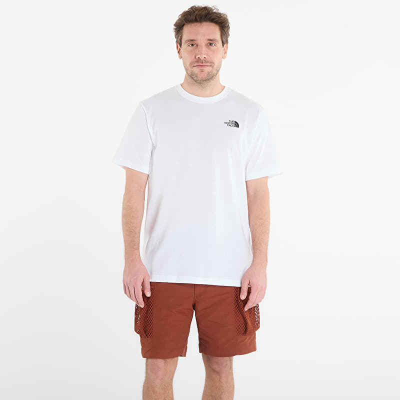 T-särk The North Face Mountain Sketch Regular Short Sleeve Tee-Graphic TNF White