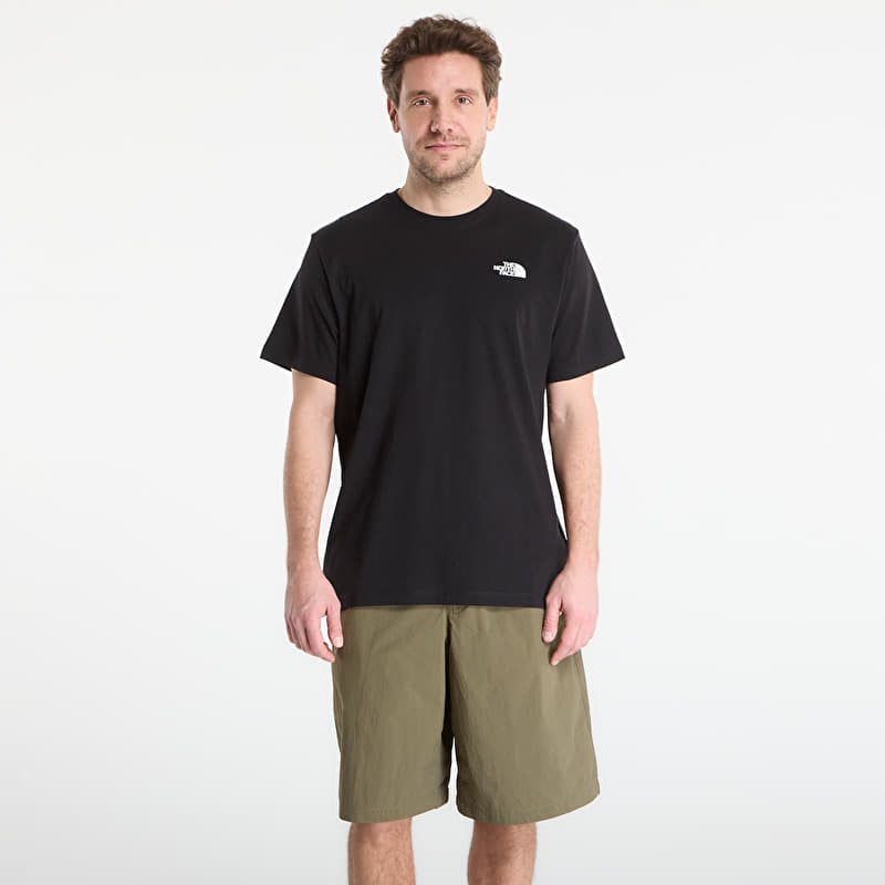 The North Face Mountain Sketch Regular Short Sleeve Tee-Graphic TNF Black