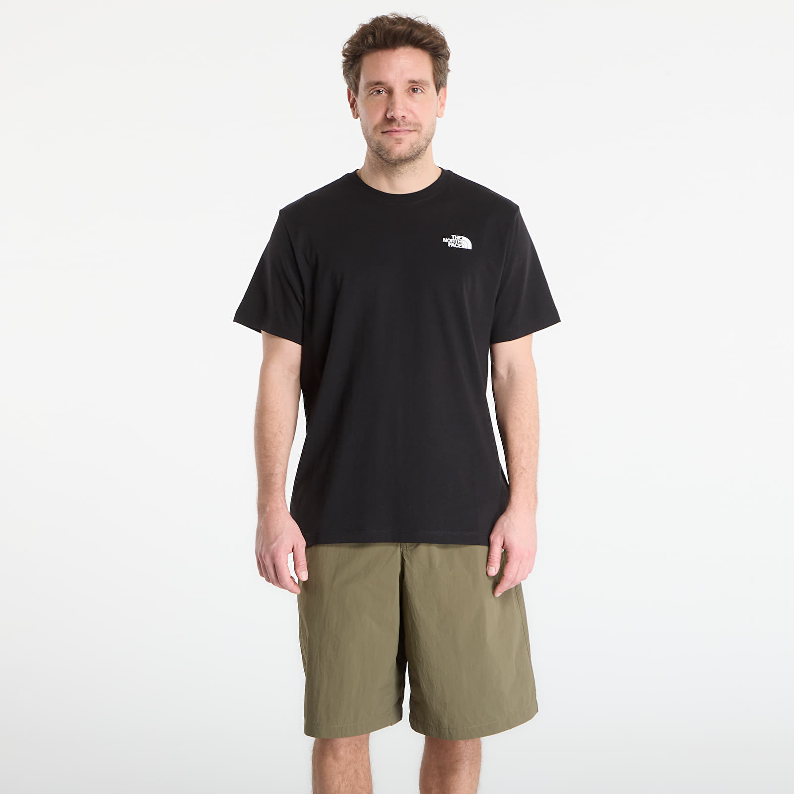 Moške majice  The North Face Mountain Sketch Regular Short Sleeve Tee-Graphic TNF Black
