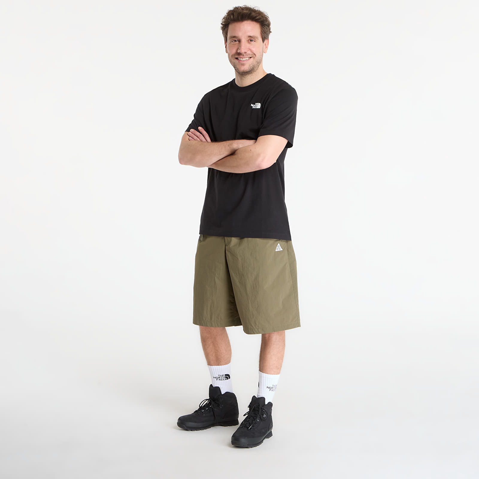 Moške majice  The North Face Mountain Sketch Regular Short Sleeve Tee-Graphic TNF Black