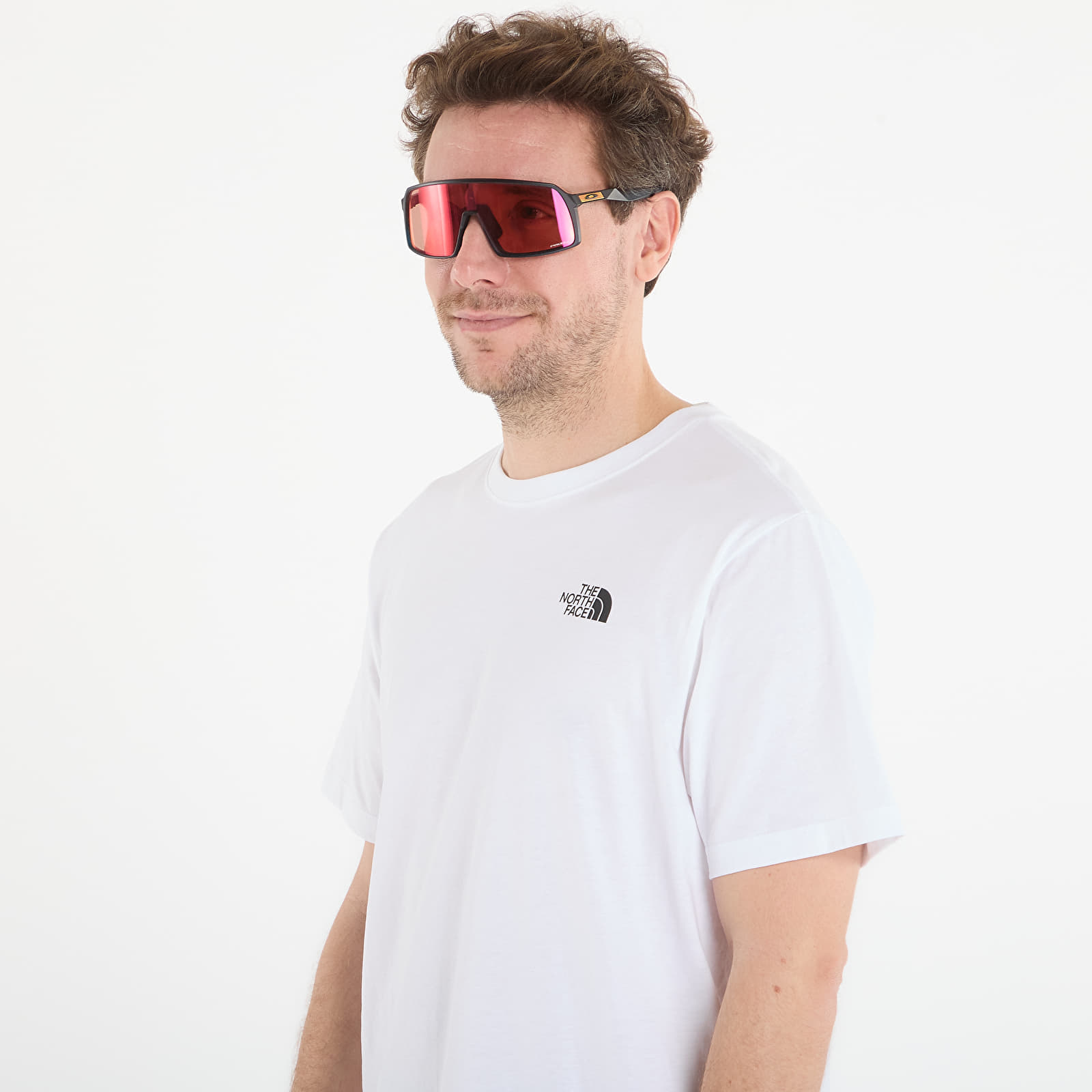 T-shirty męskie The North Face Vertical Regular Short Sleeve Tee-Graphic TNF White