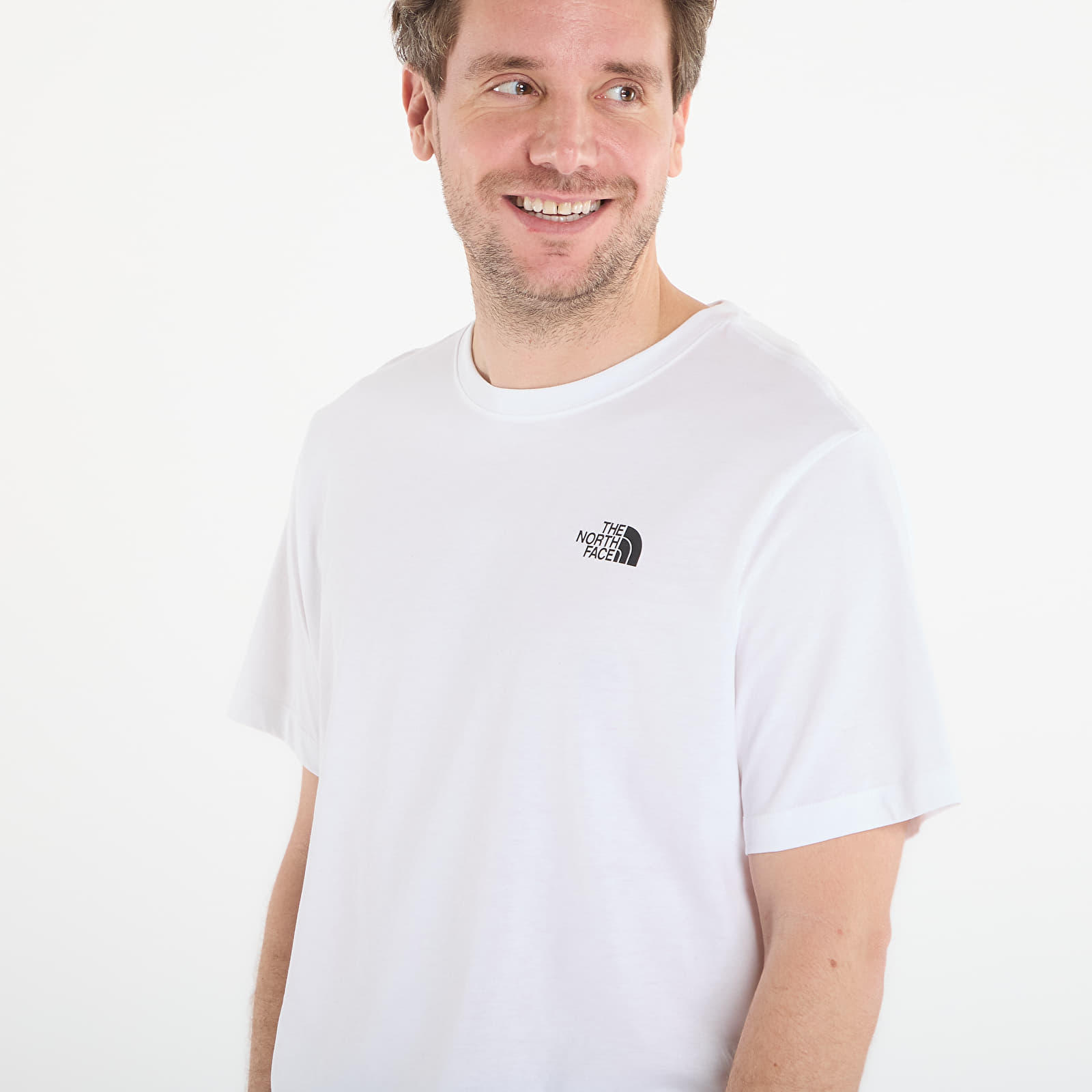 T-skjorter for menn The North Face Box Nse Regular Short Sleeve Tee TNF White