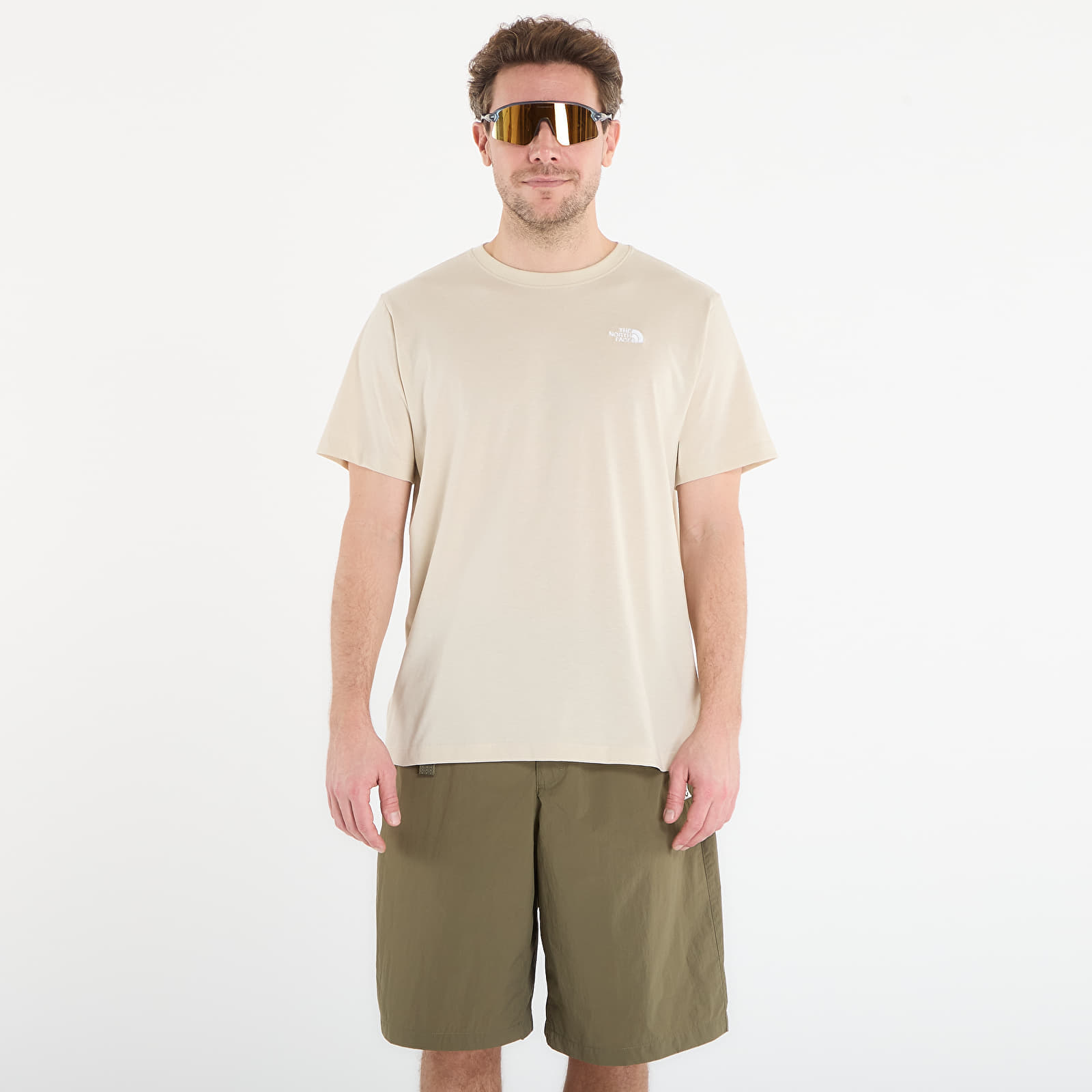 Тениска The North Face Evolution Simple Dome Short Sleeve Tee Desert Stone XXL