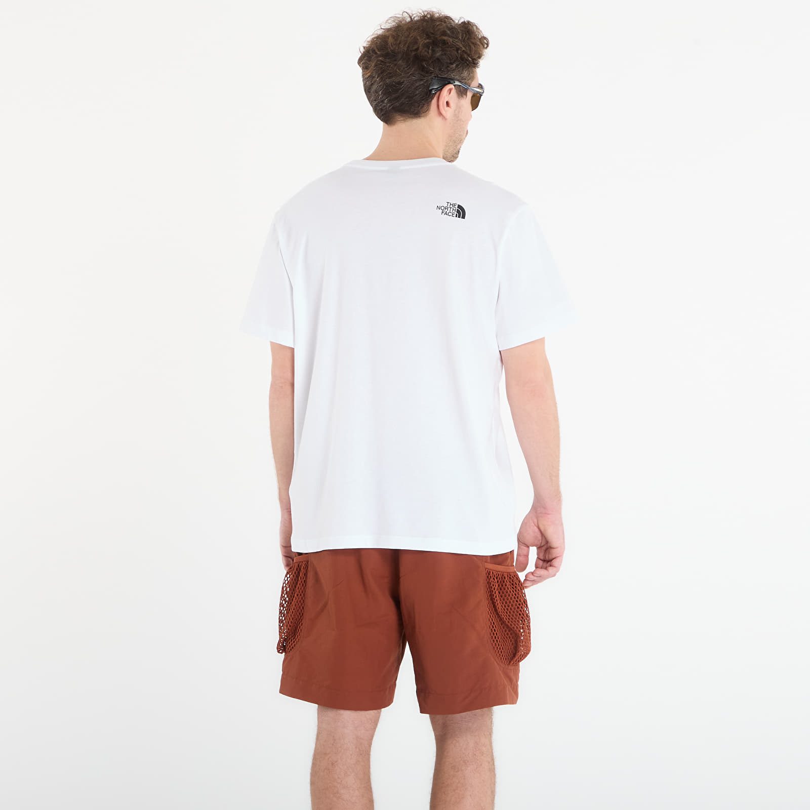 T-skjorter for menn The North Face Mountain Logo Relaxed Short Sleeve Tee-Graphic TNF White