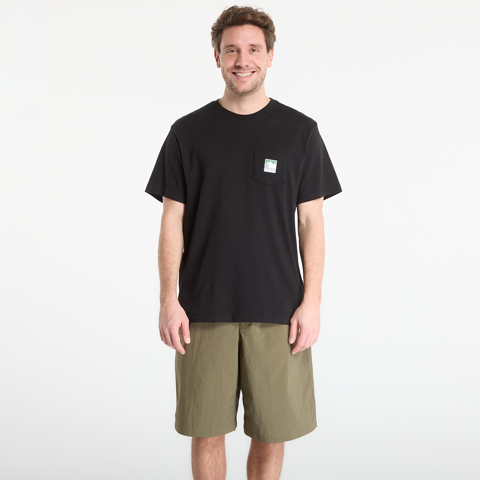 Тениска The North Face Mountain Logo Relaxed Short Sleeve Tee-Graphic TNF Black S