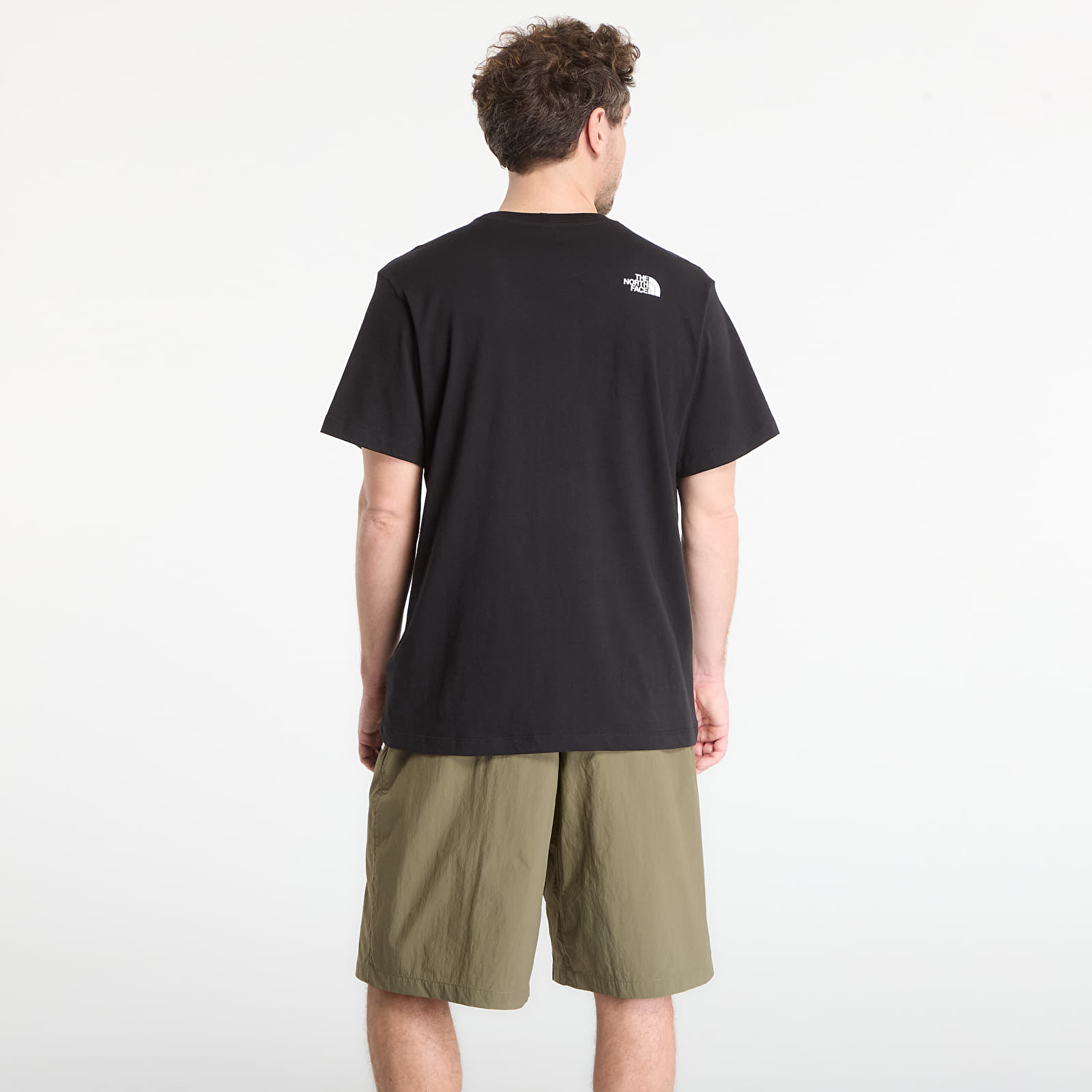 T-skjorter for menn The North Face Mountain Logo Relaxed Short Sleeve Tee-Graphic TNF Black