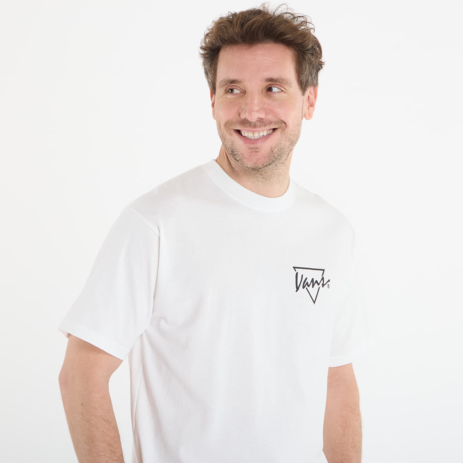 Meeste T-särgid Vans Palm Drive SS Tee White