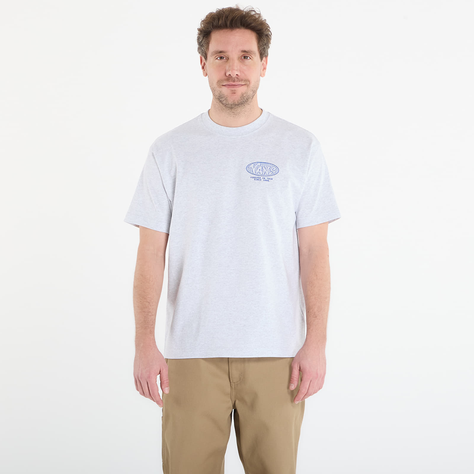 Тениска Vans World Tour Loose SS Tee Light Grey L