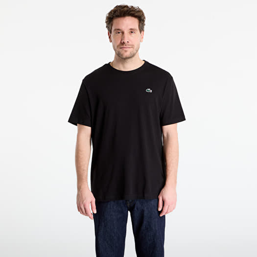 T-Shirt LACOSTE Tee-Shirt Black/ Lamb'S Lettuce