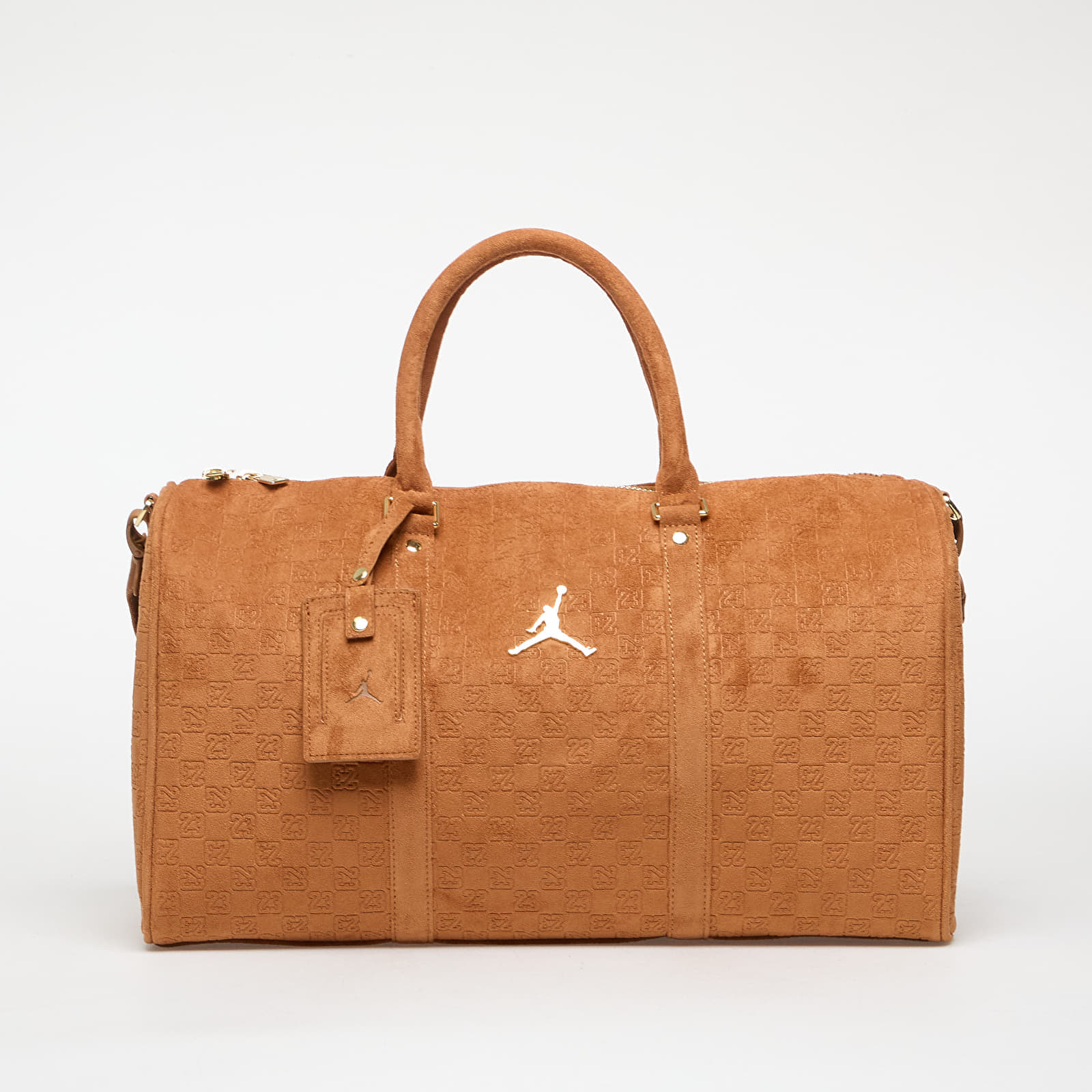 Jordan Jam Suede Monogram Duffle Cognac Universal