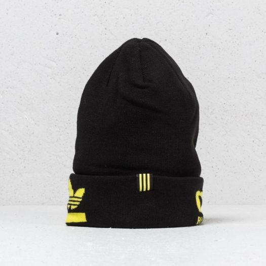 Adidas black and gold beanie outlet