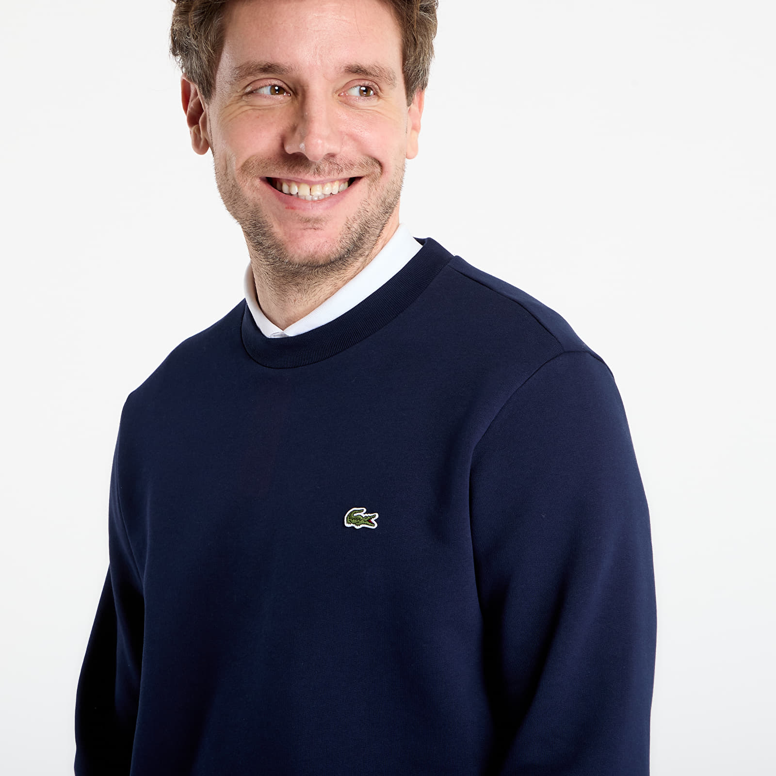 Чоловічі худі LACOSTE Sweatshirt Navy Blue