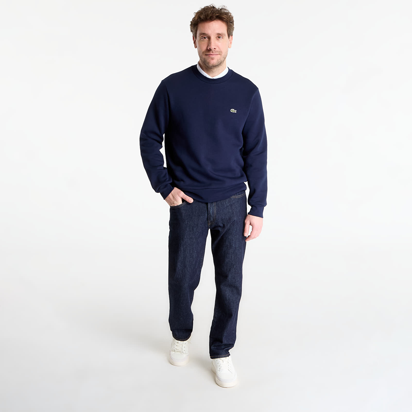 Чоловічі худі LACOSTE Sweatshirt Navy Blue