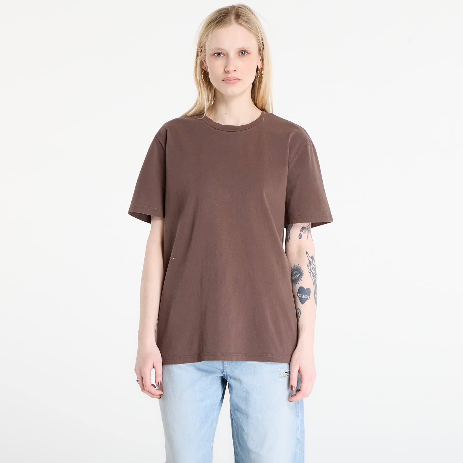Тениска A.P.C. Printemps 26 T-Shirt UNISEX Chestnut Brown XL