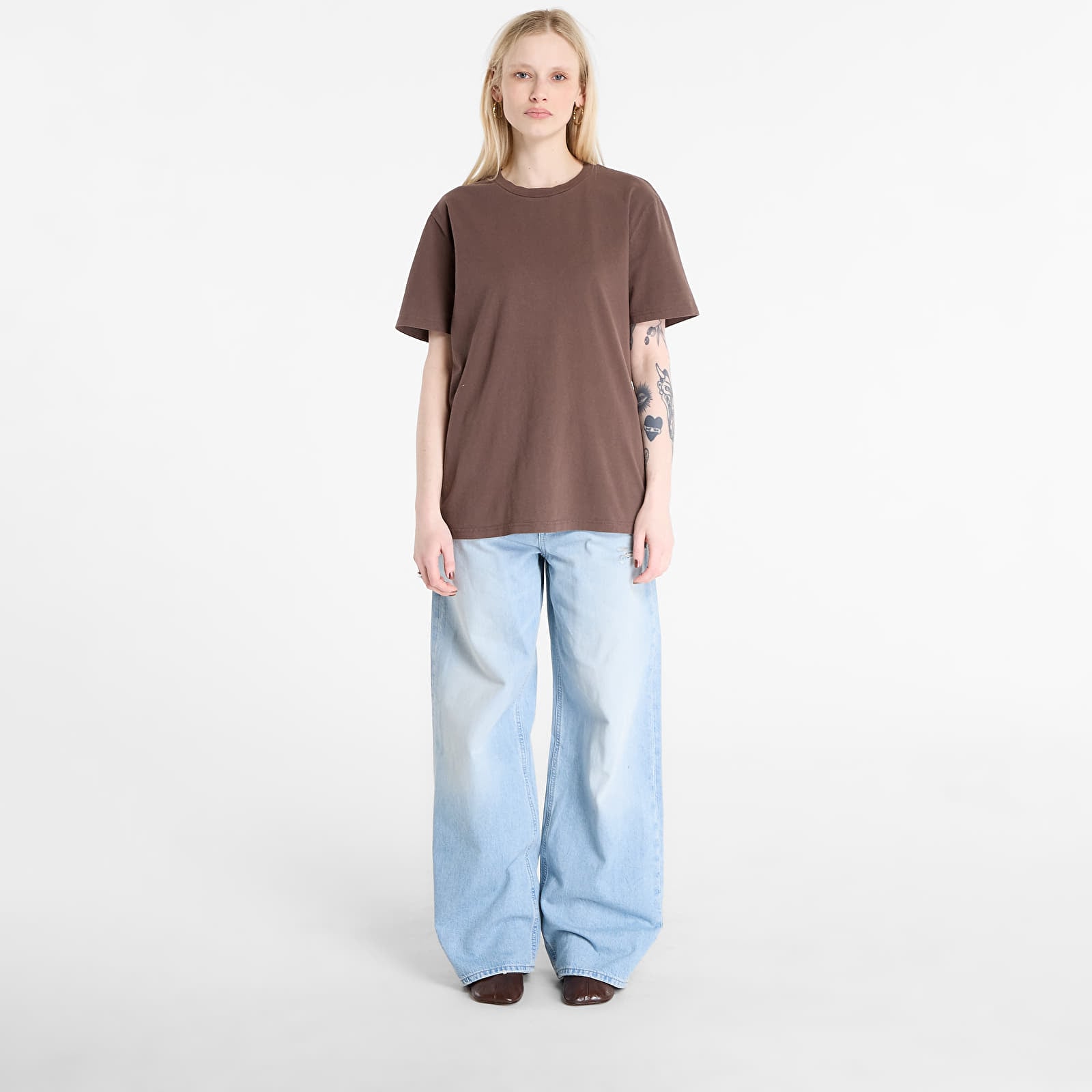 T-paidat A.P.C. Printemps 26 T-Shirt UNISEX Chestnut Brown