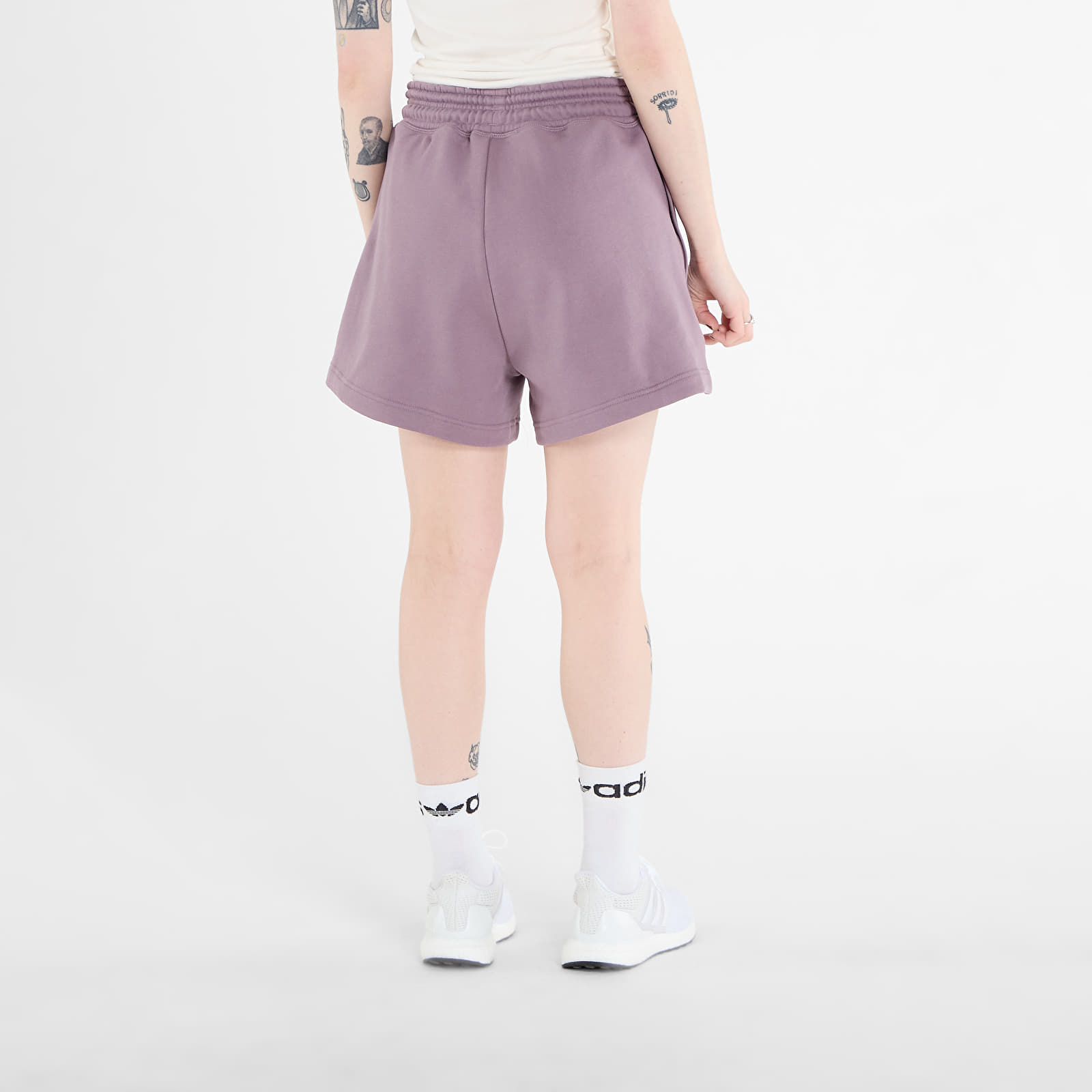 Women's shorts adidas x Stella Mccartney Truecasuals Terry Short Legacy Purple